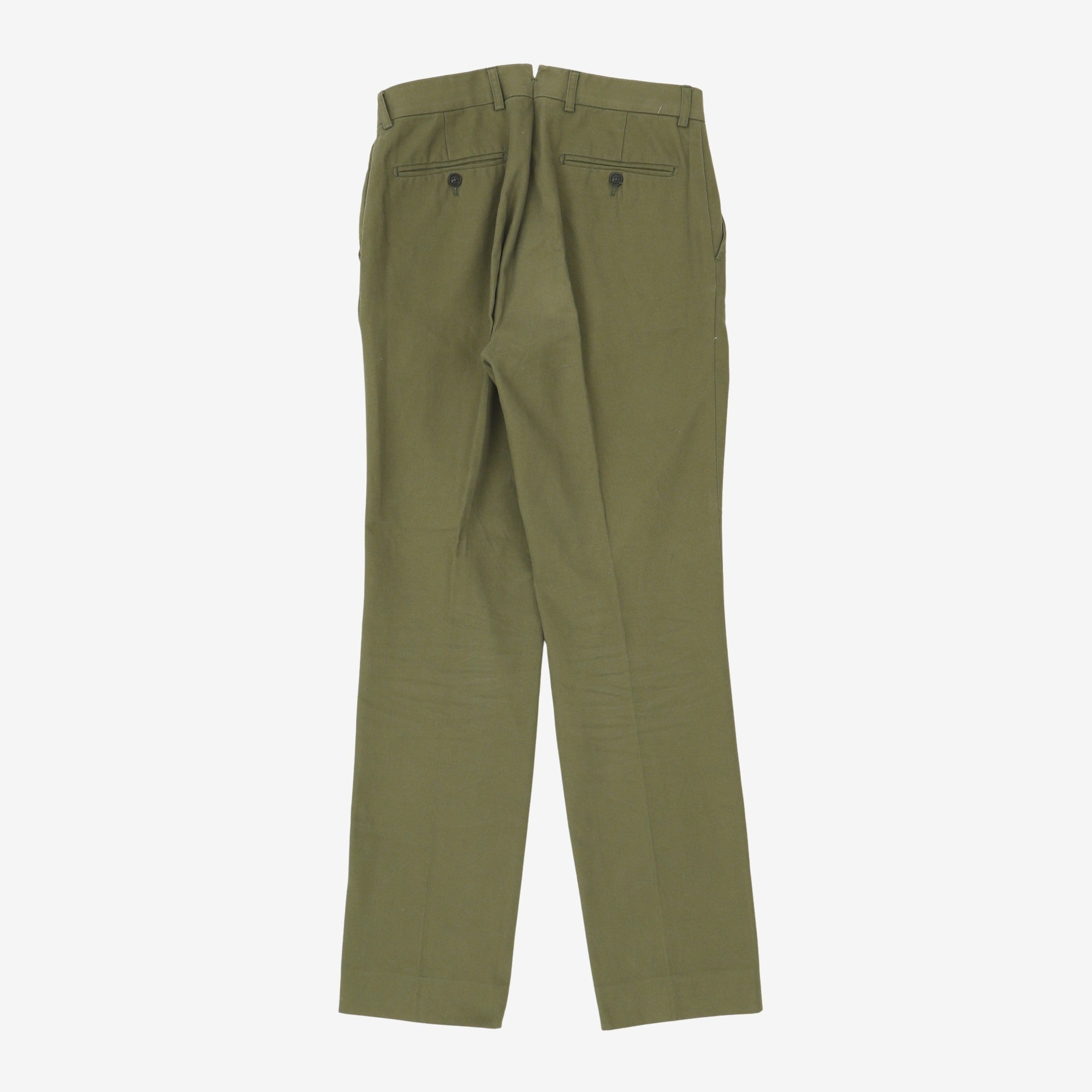 Flat Front Trousers