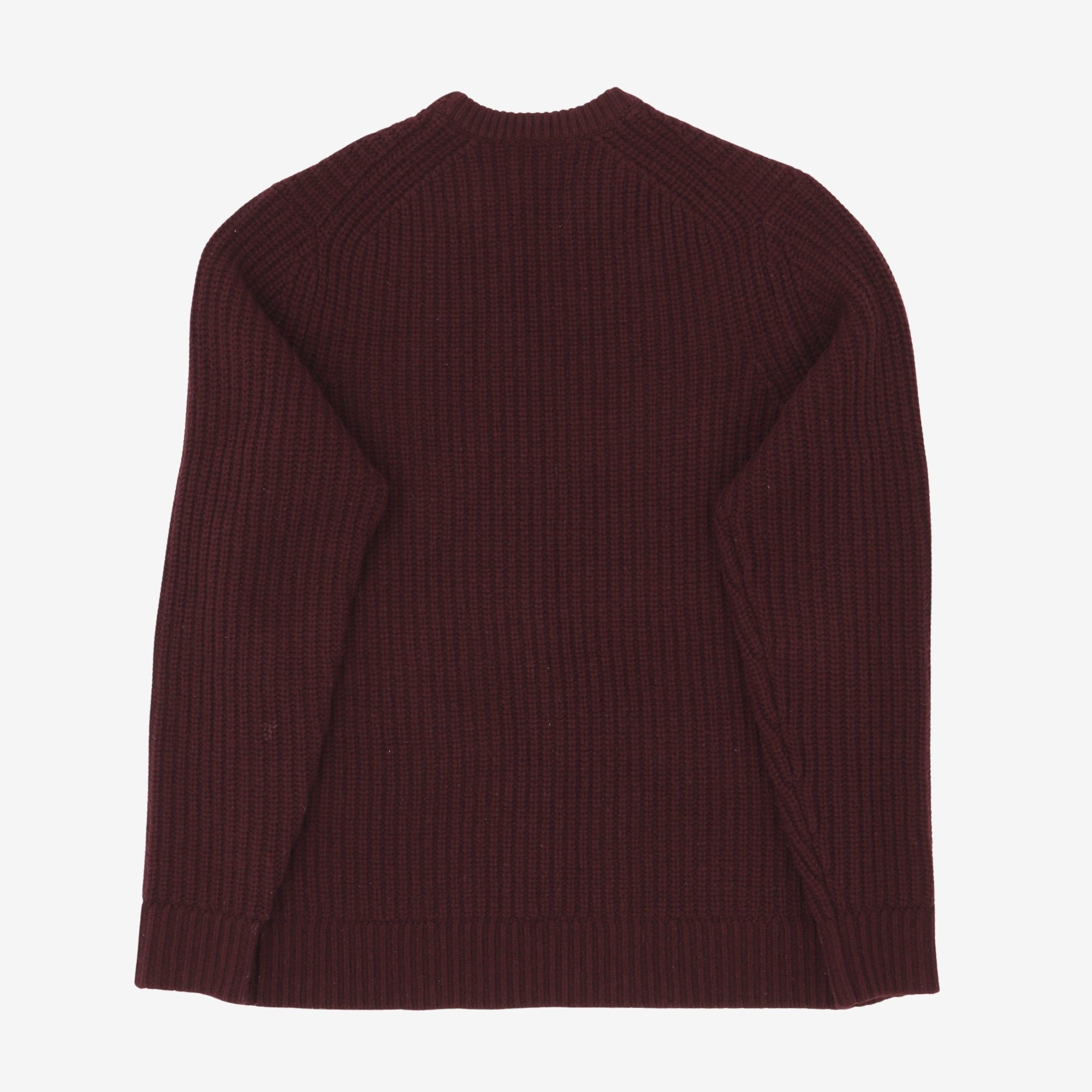 Wool Fishermans Rib Sweater
