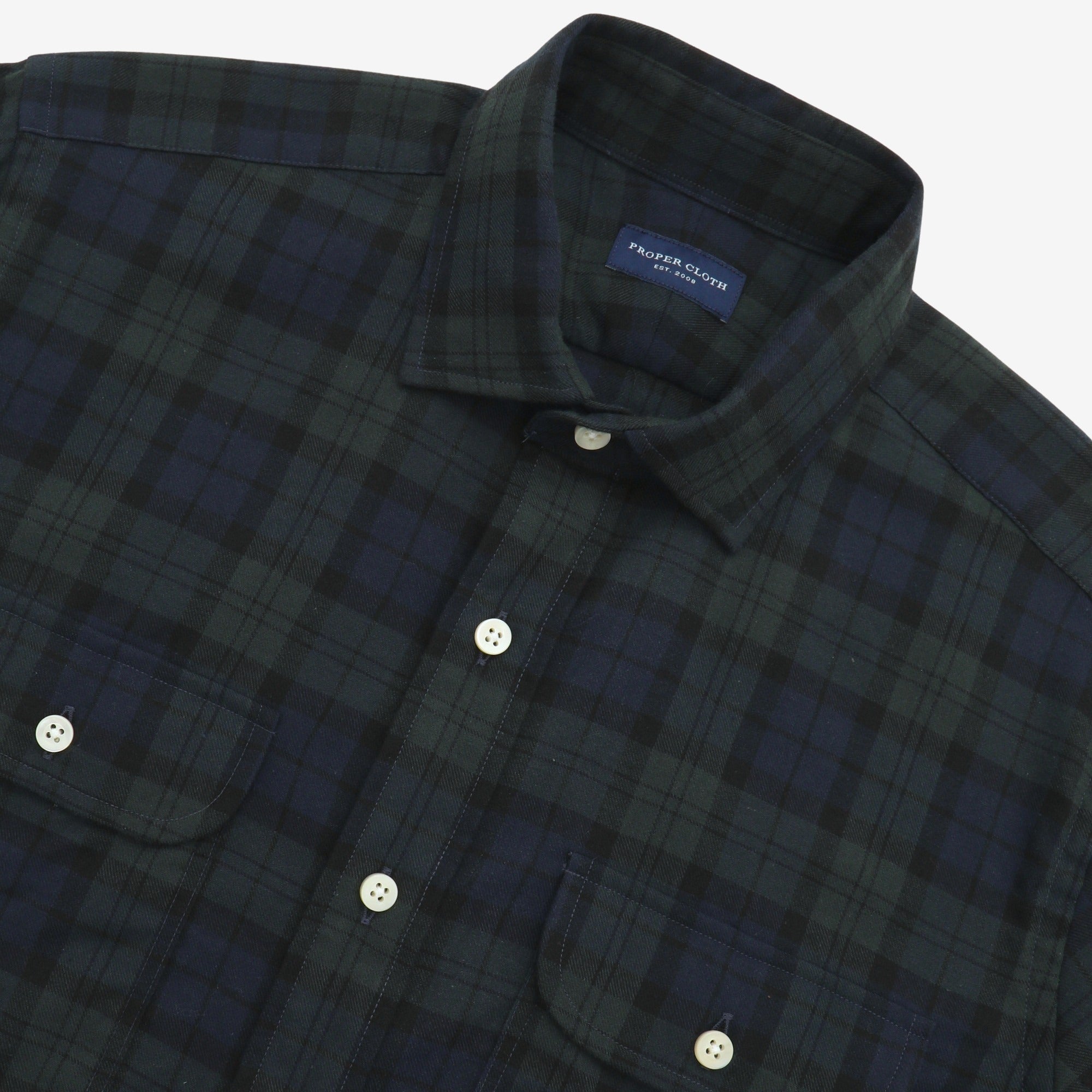 Bespoke Plaid Work Shirt