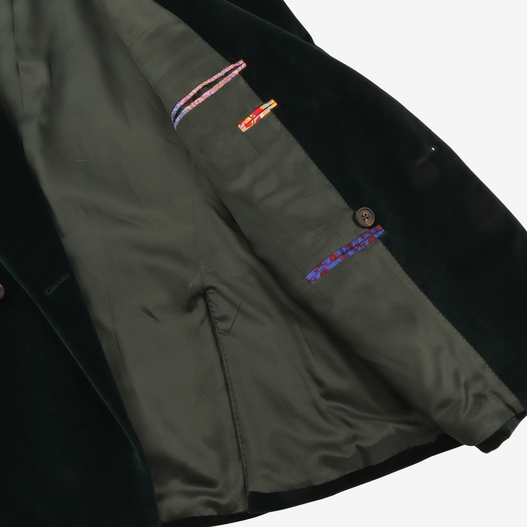 Velvet Peak Lapel Jacket