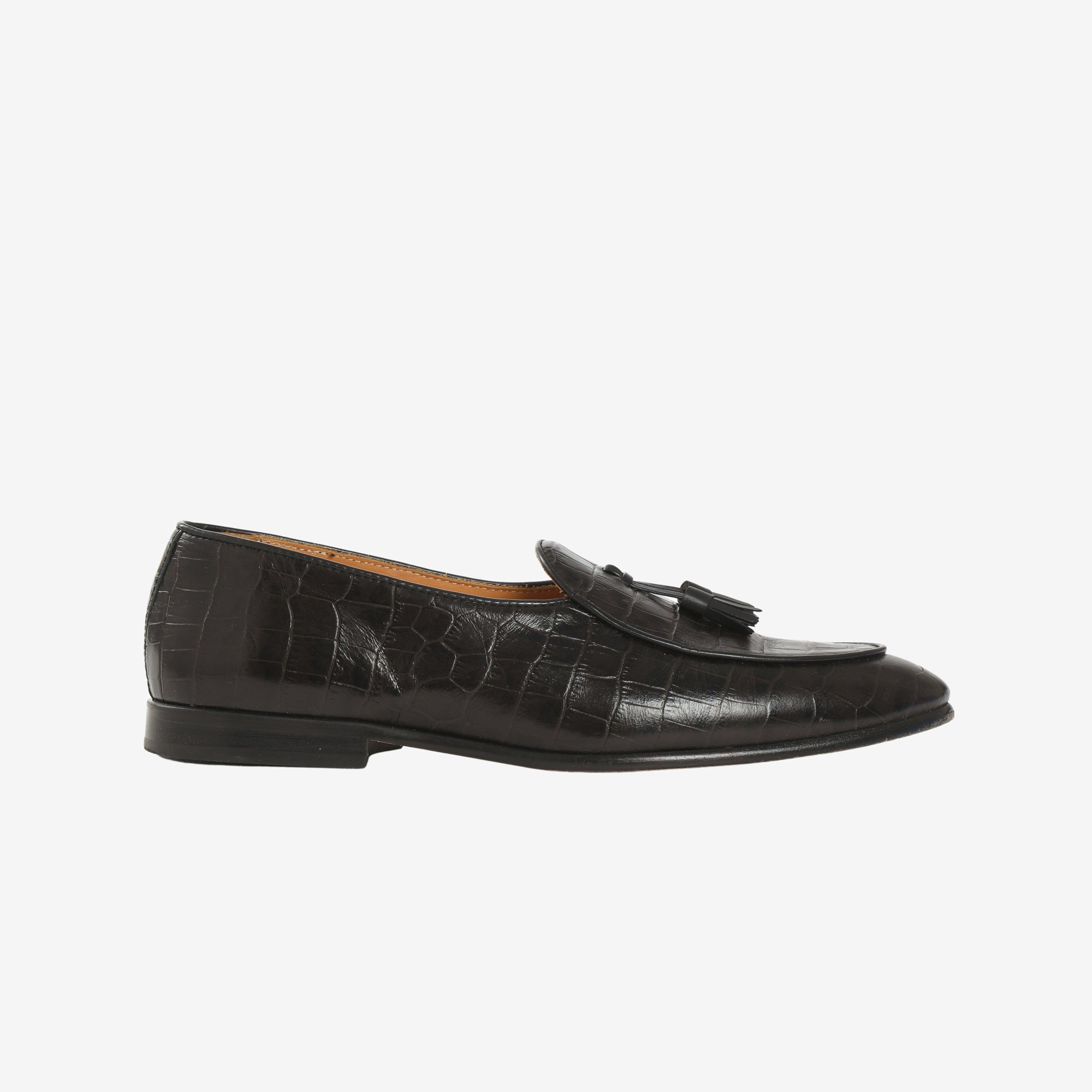 Croc Pattern Oskar Loafers