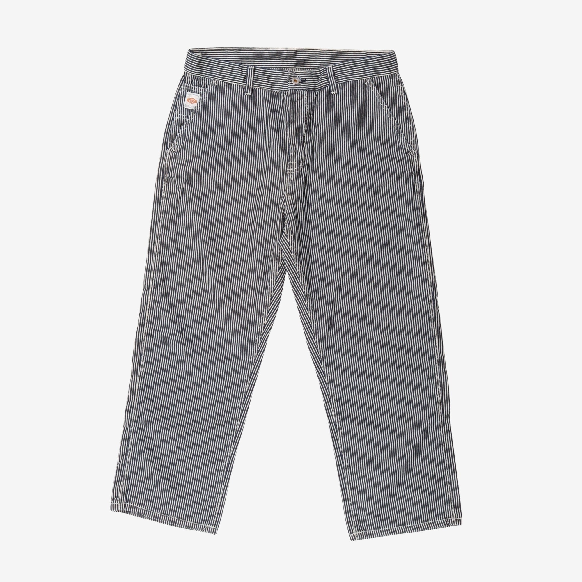 Hickory Striped Pants (34W x 27.5L)