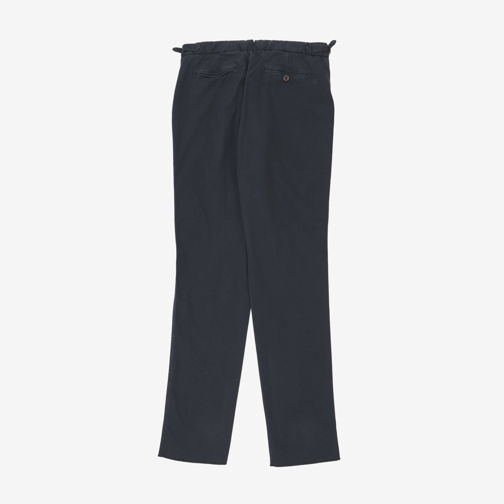 Flat Front Chino Trousers (34W x 37L)