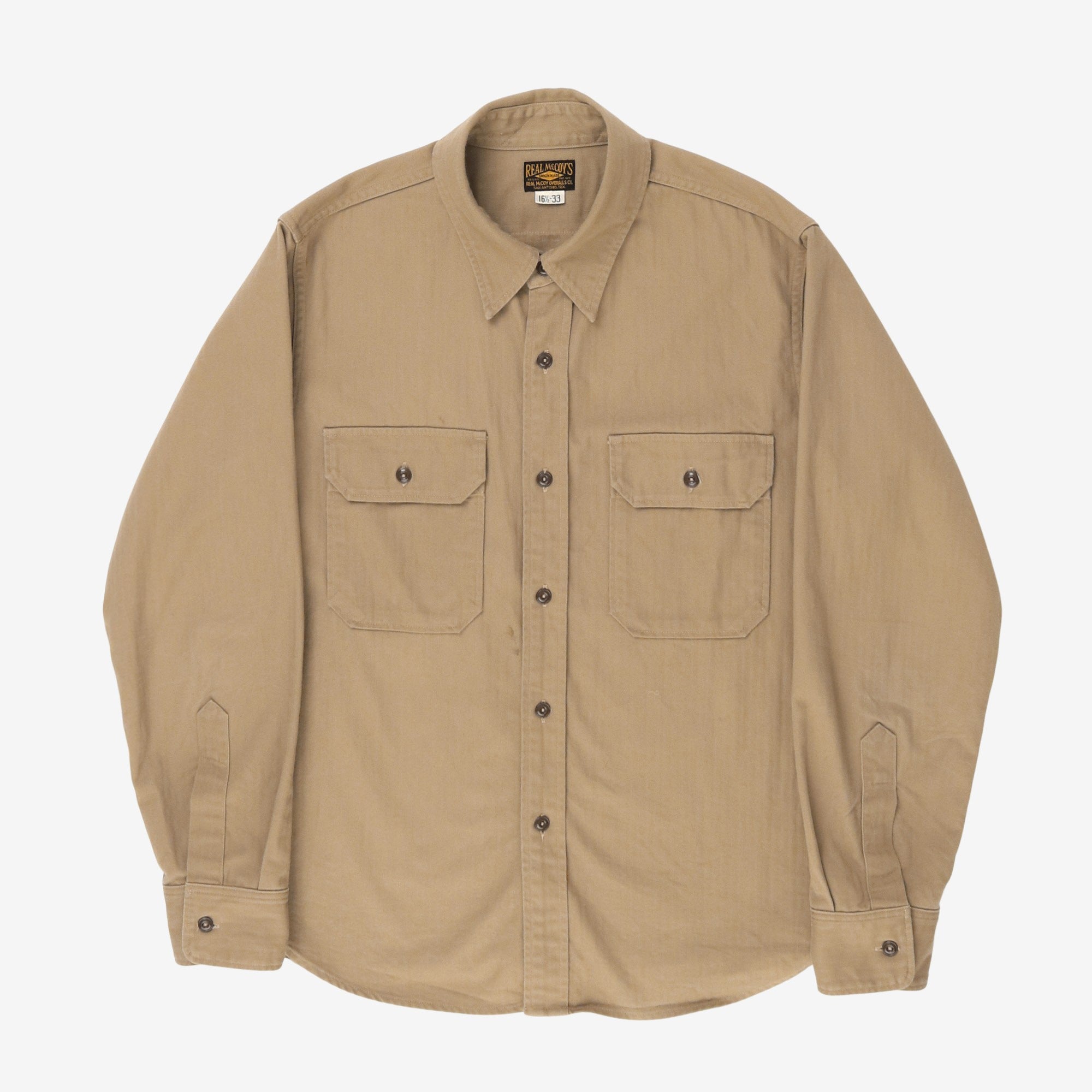 Khaki Shirt LS