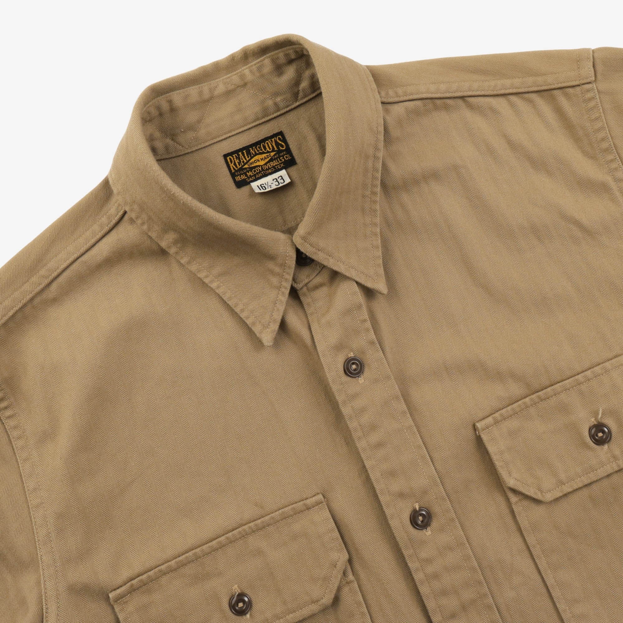 Khaki Shirt LS