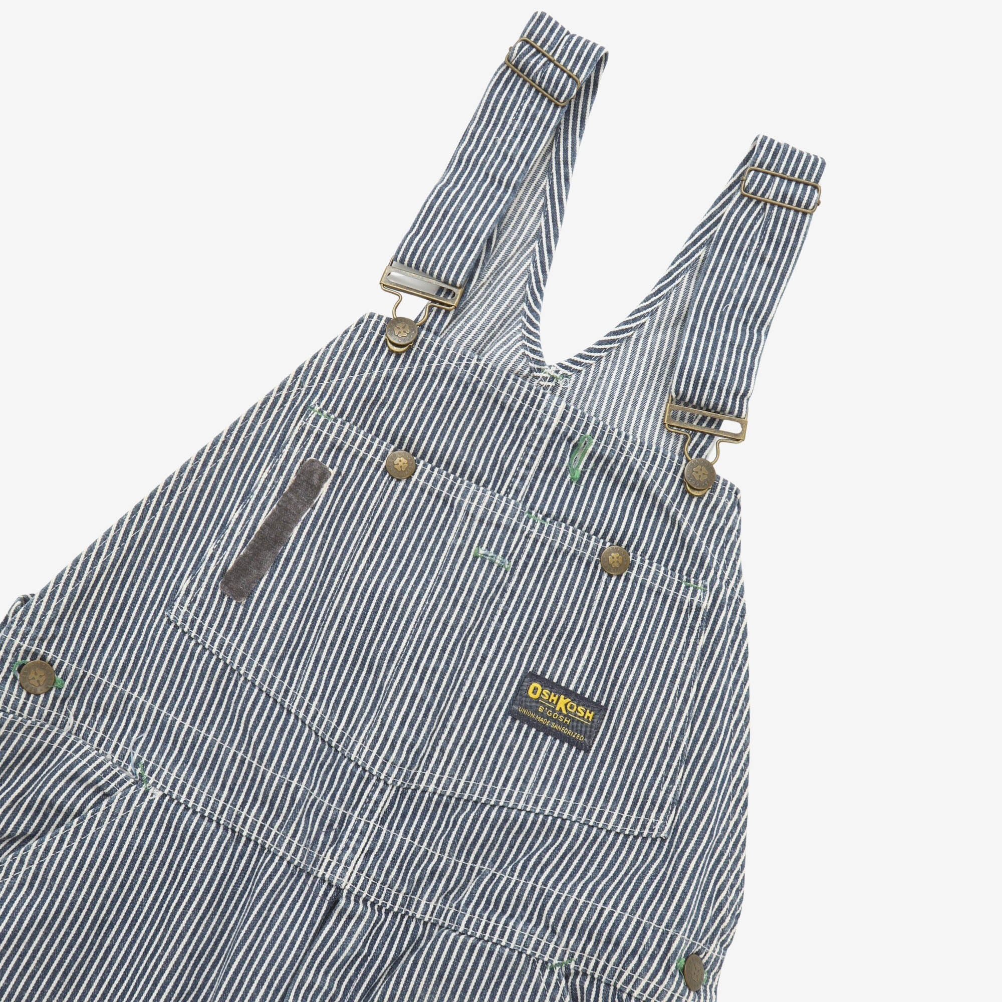 Hickory Stripe Dungarees