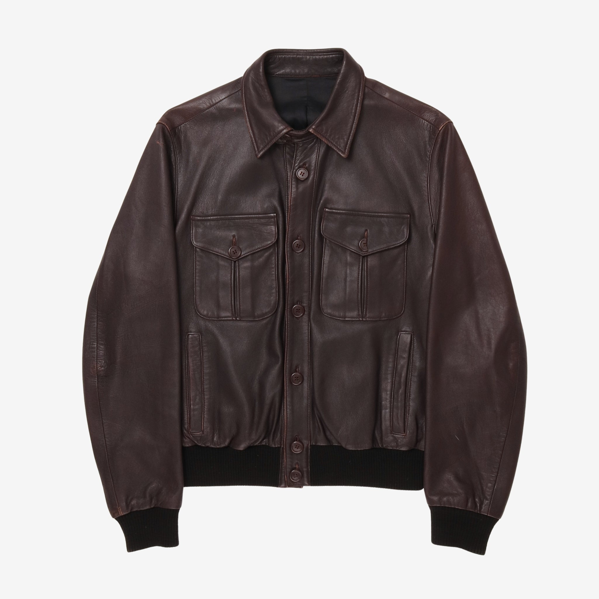 Leather Trucker Jacket