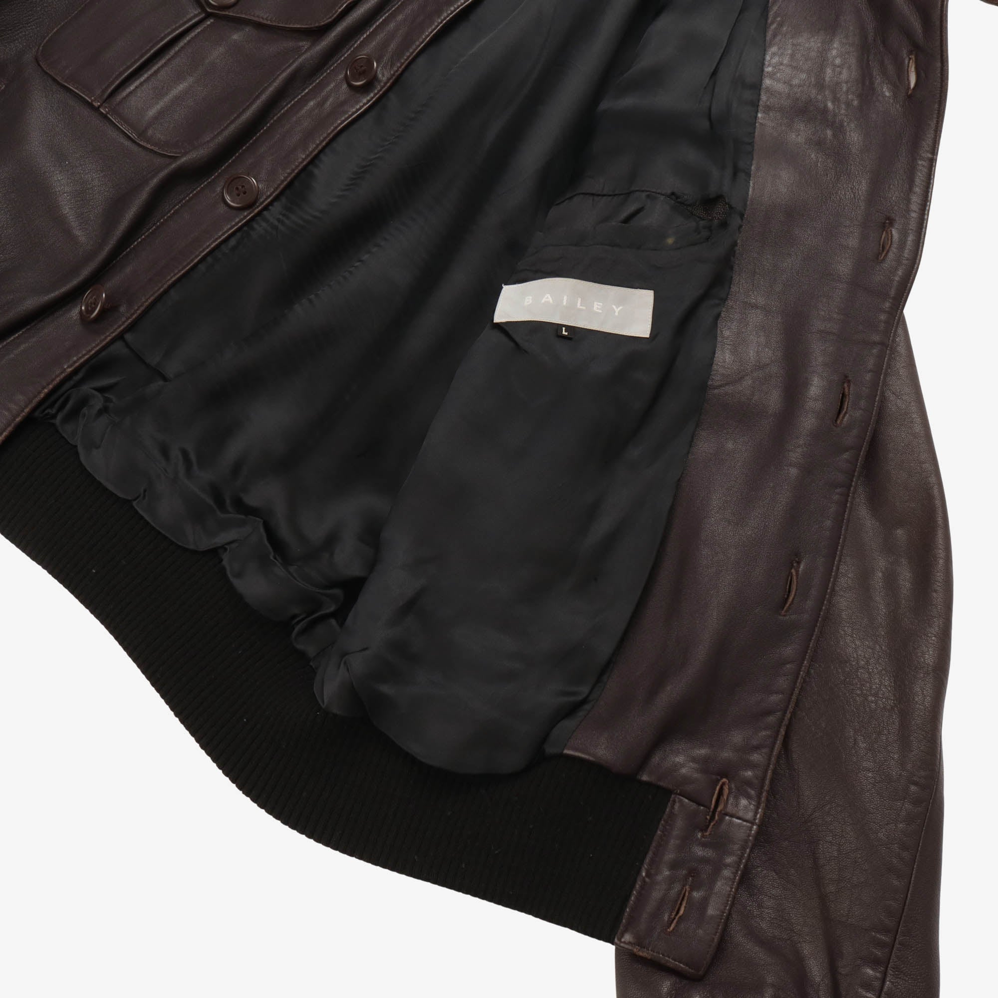 Leather Trucker Jacket