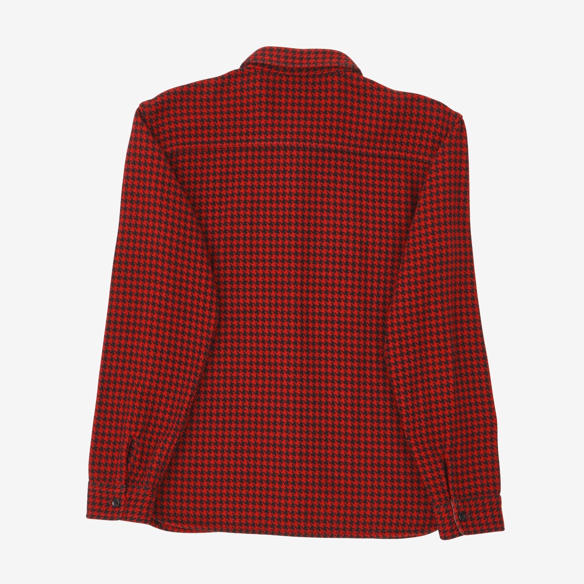 Houndstooth Flannel Work Shirt