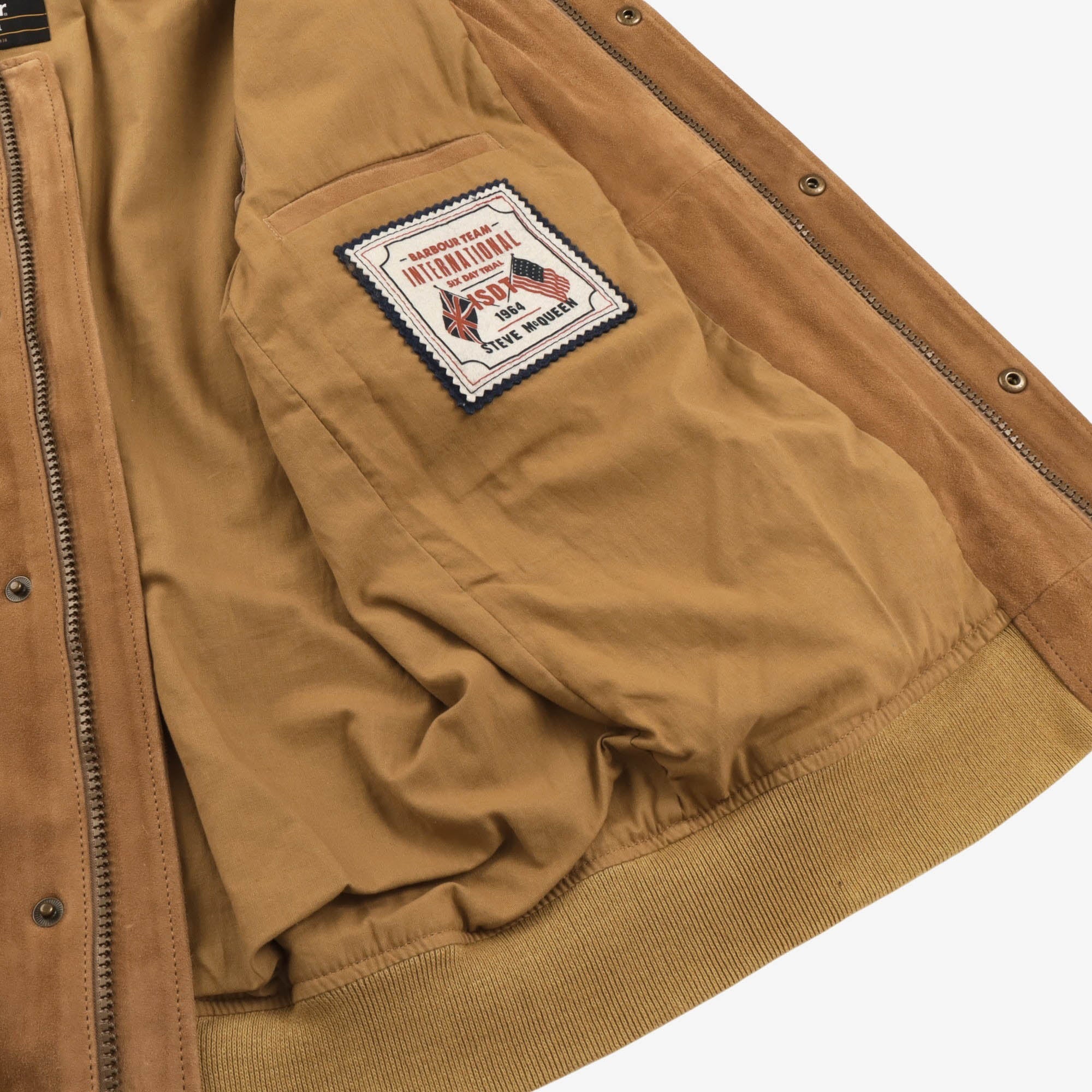 Steve McQueen Caster Suede Jacket