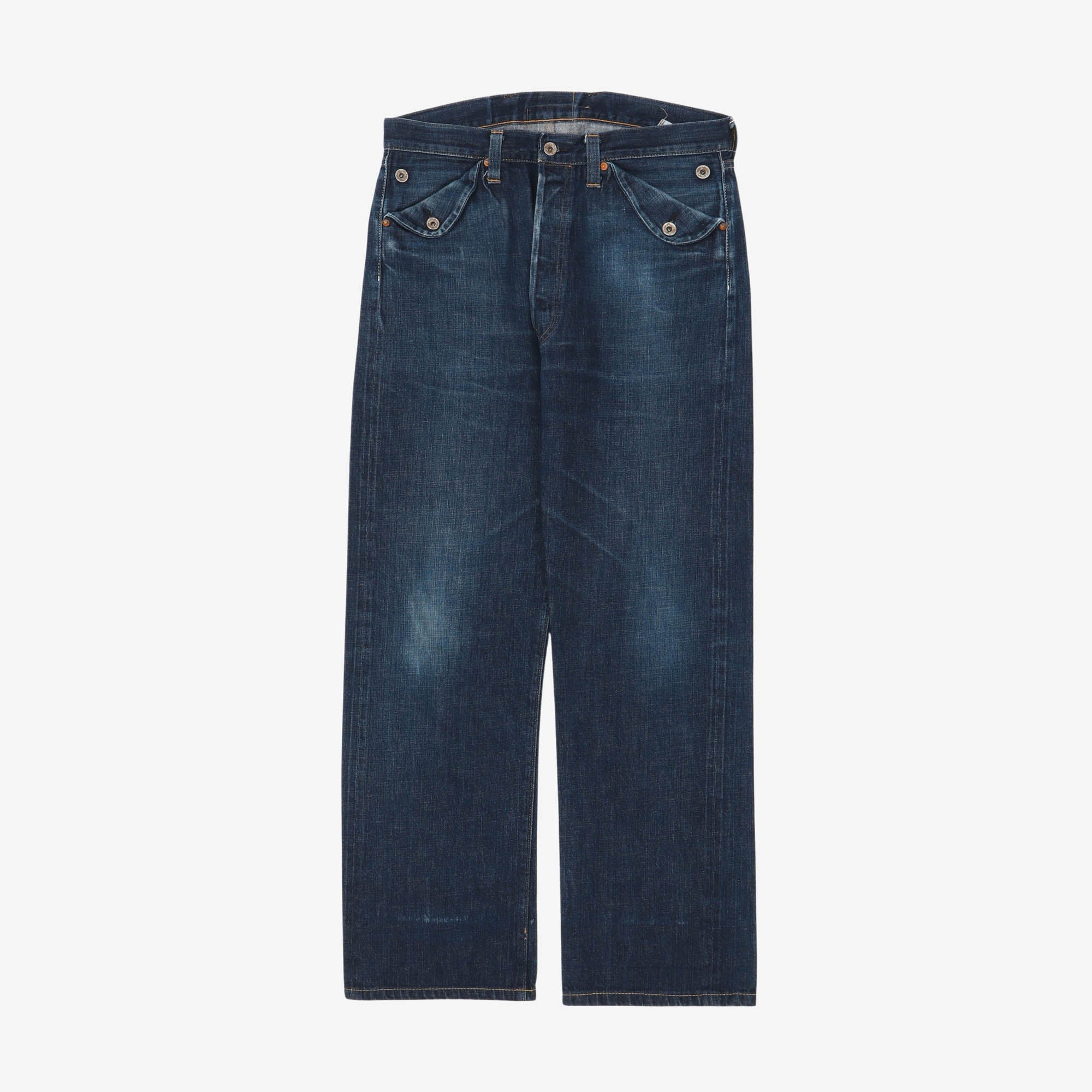 B5 Buckaroos Waist Denim Overalls