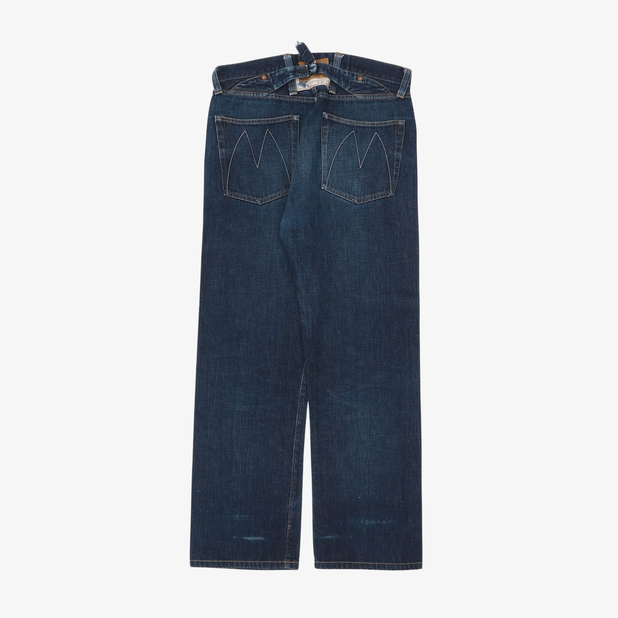 B5 Buckaroos Waist Denim Overalls