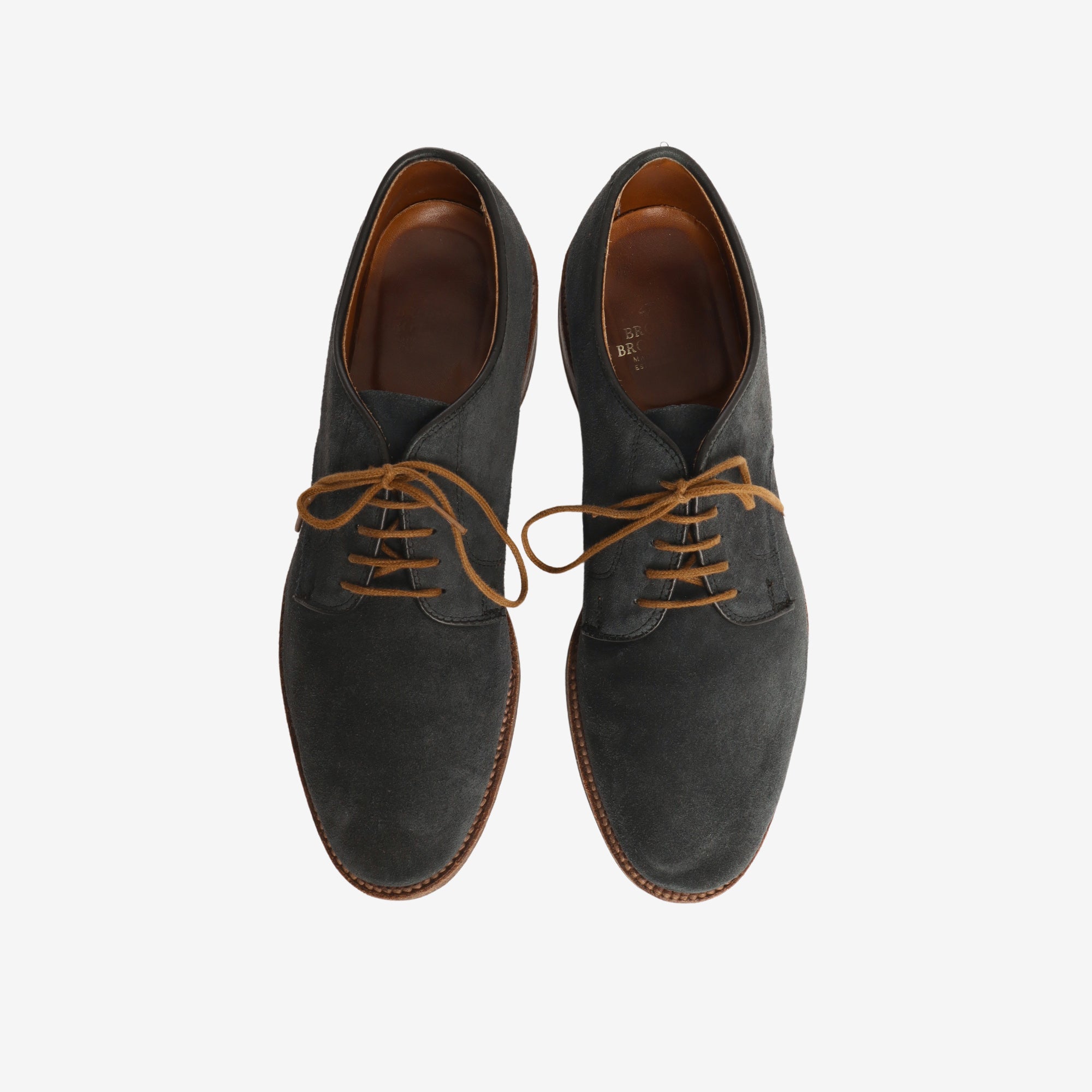 Brooks Brothers Suede Oxford