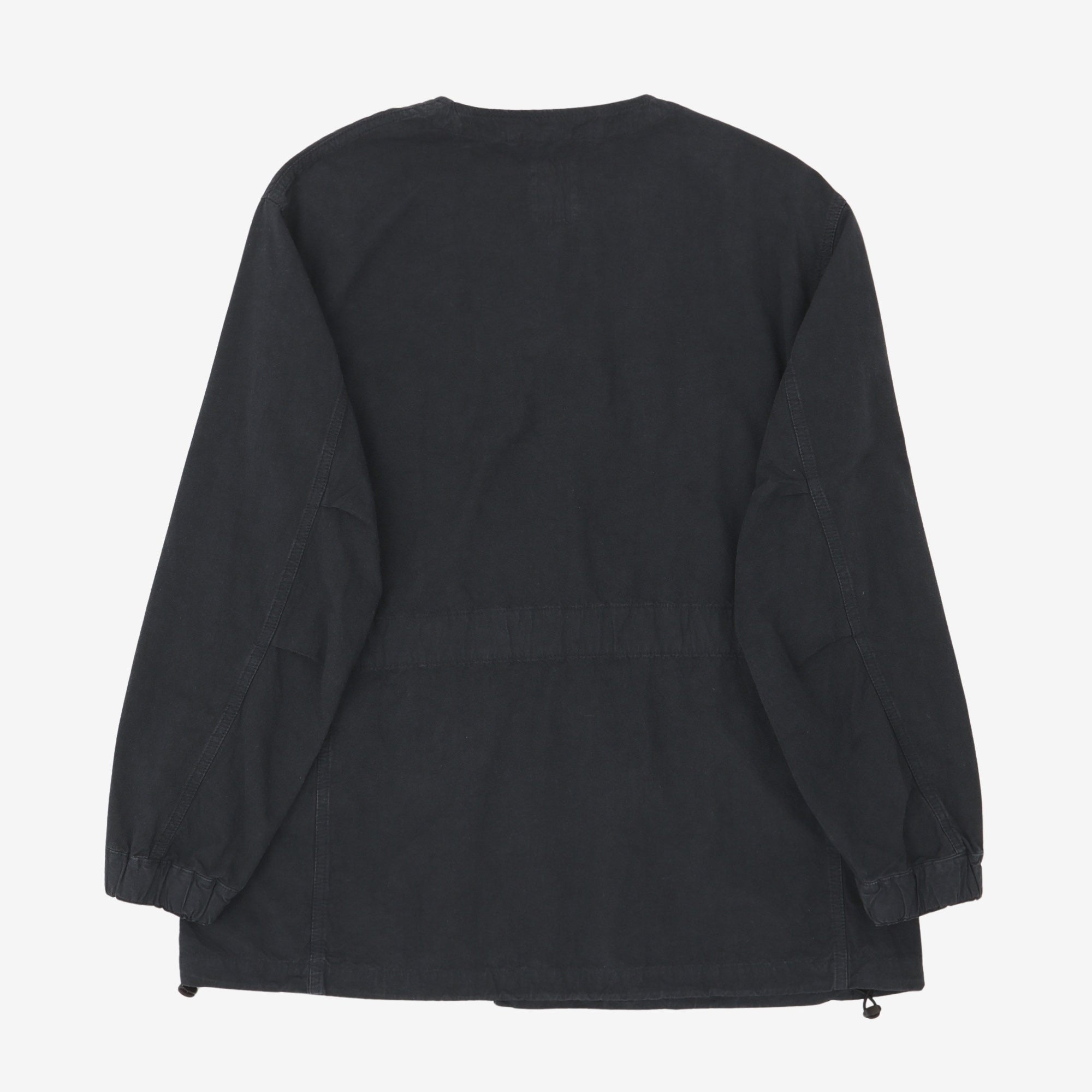 Collarless Military Jacket