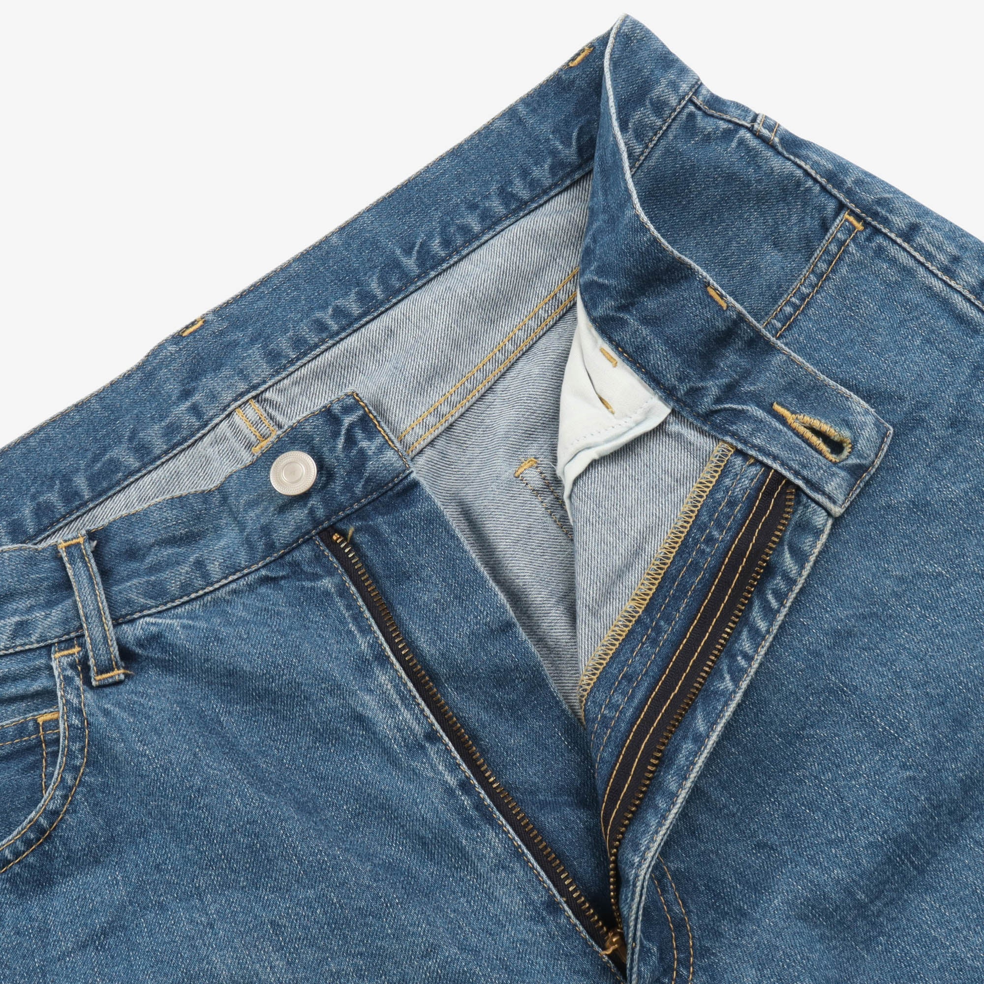 Wide Leg Selvedge Denim (34W x 27L)