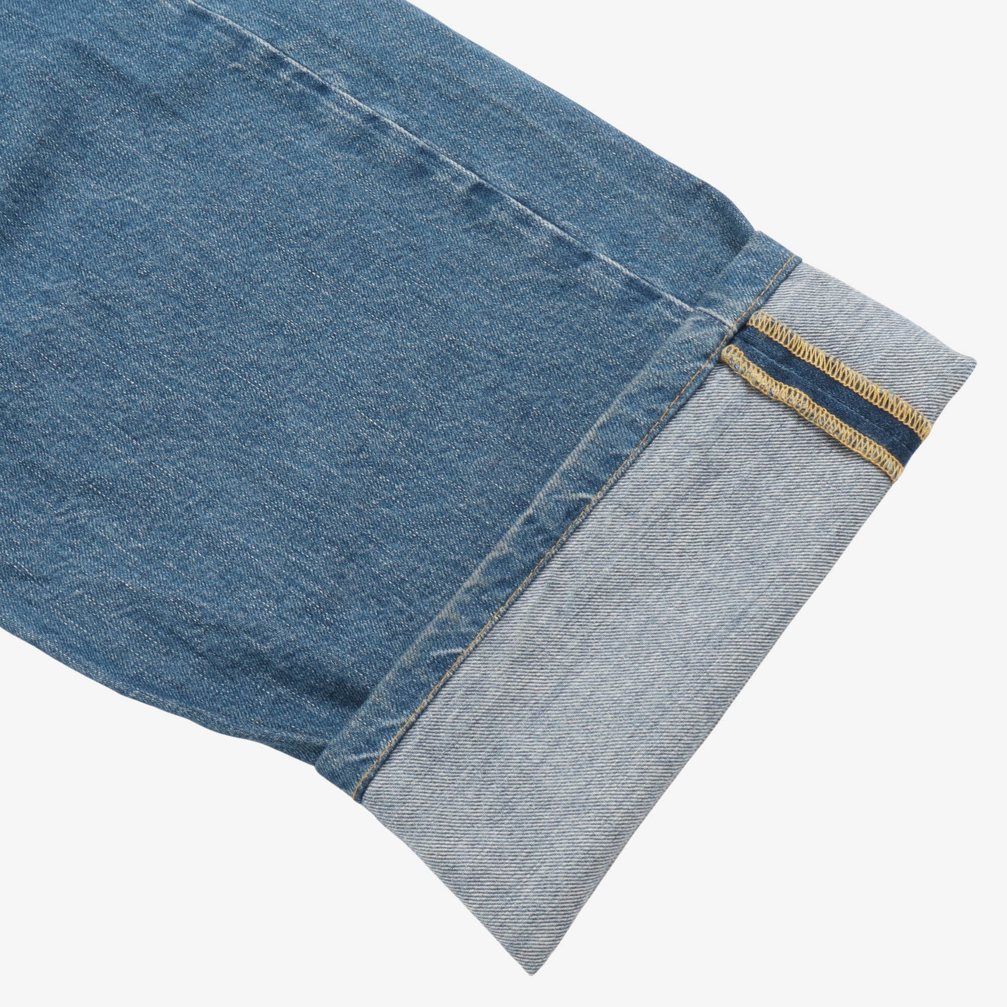 Wide Leg Selvedge Denim (34W x 27L)