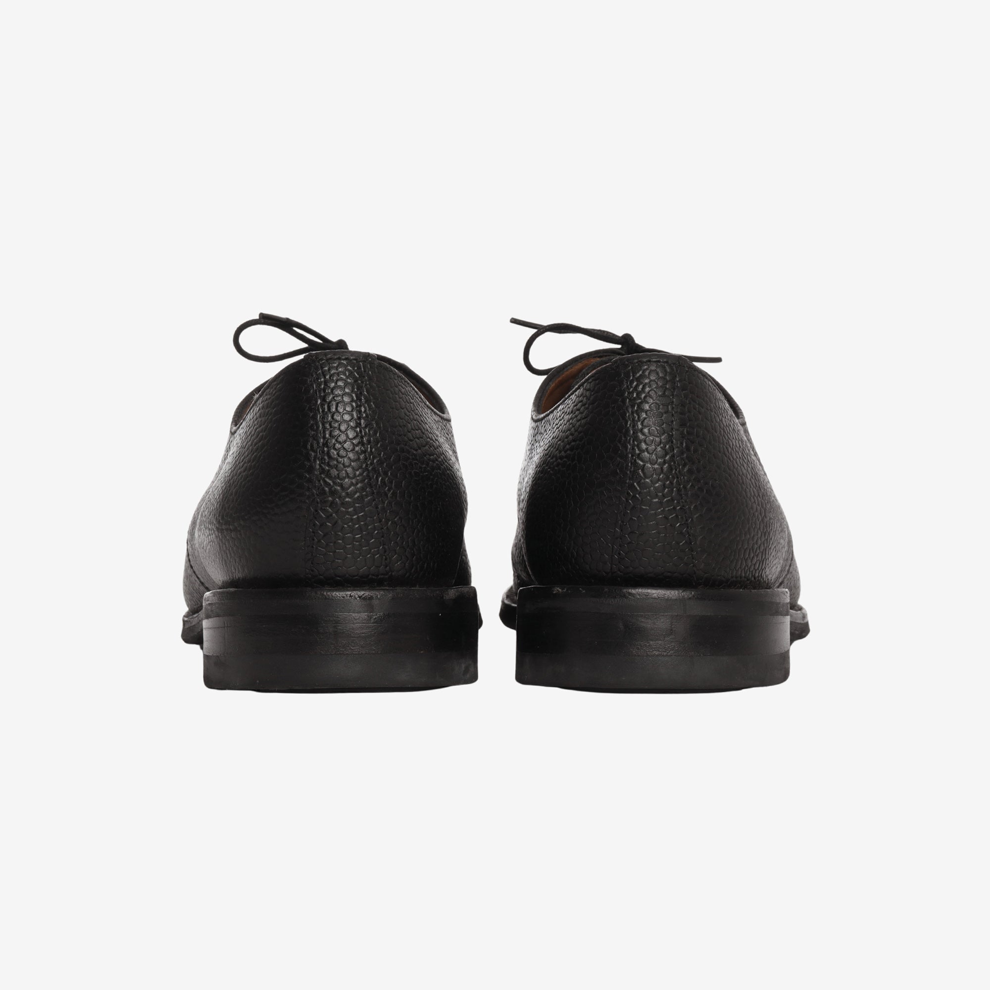 Grain Leather Oxford Shoes