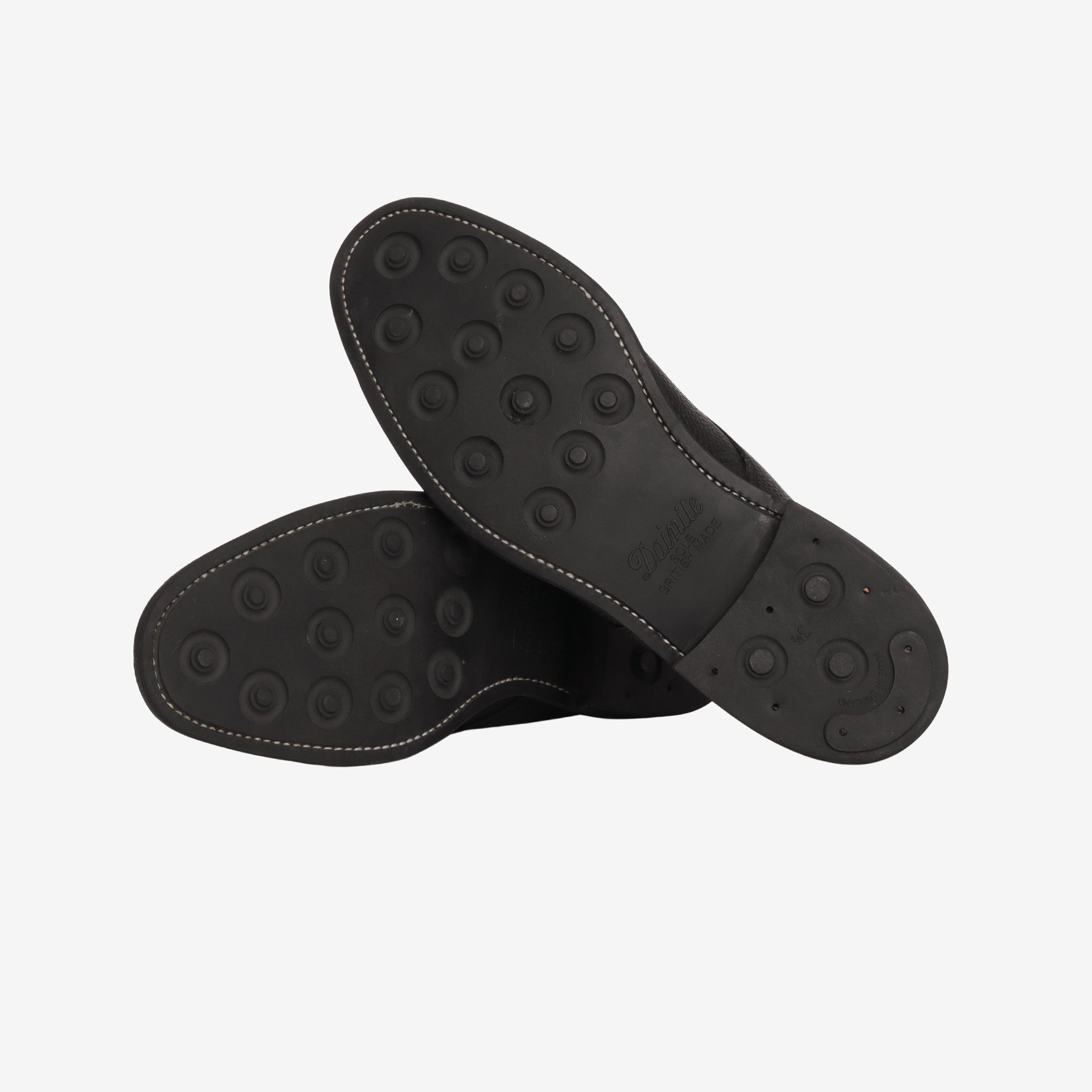 Grain Leather Oxford Shoes