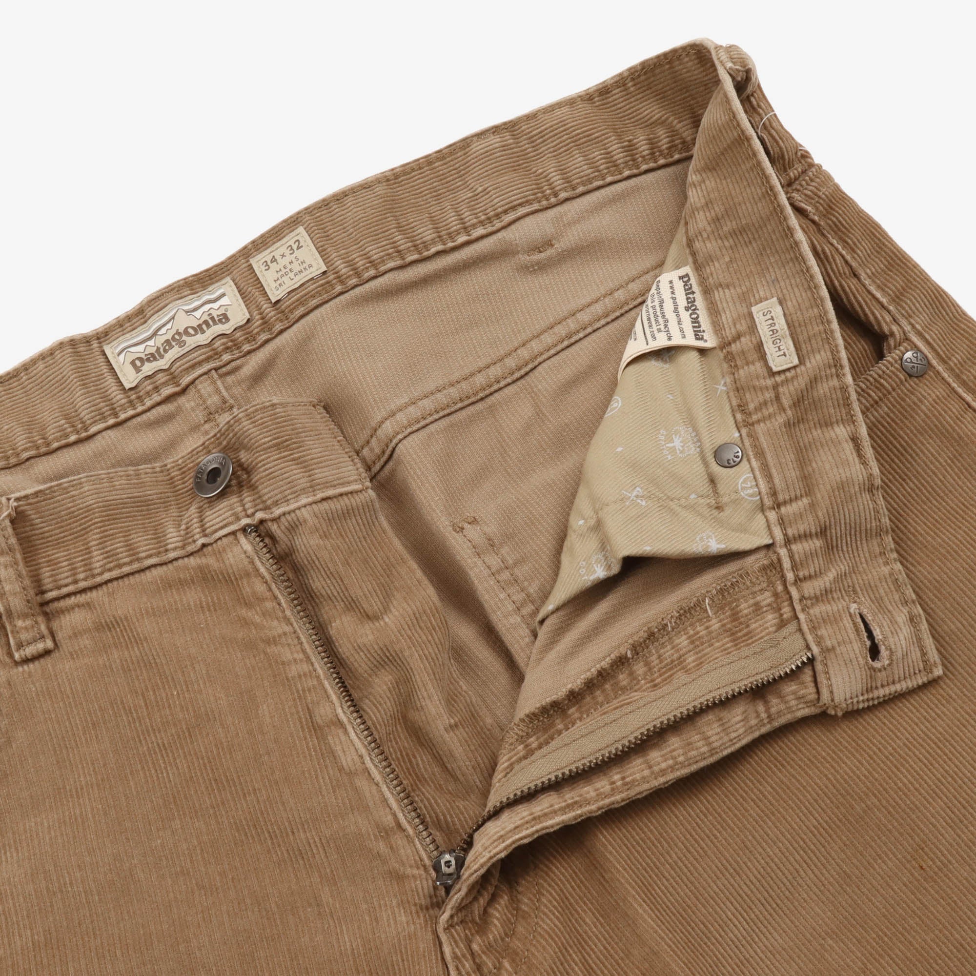 Straight Corduroy Pant
