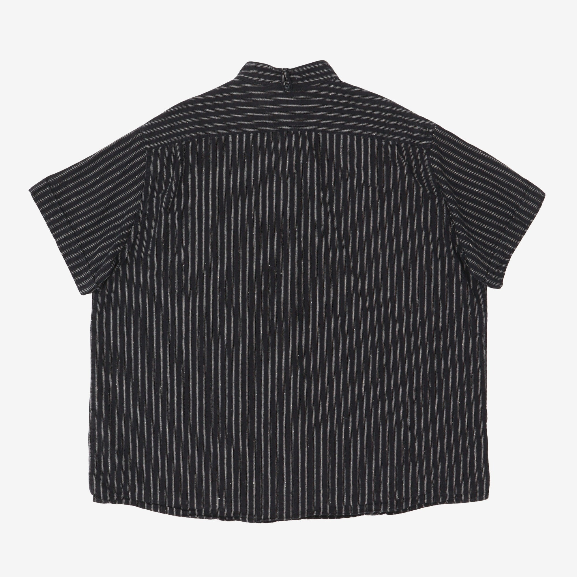 Collarless SS Shirt