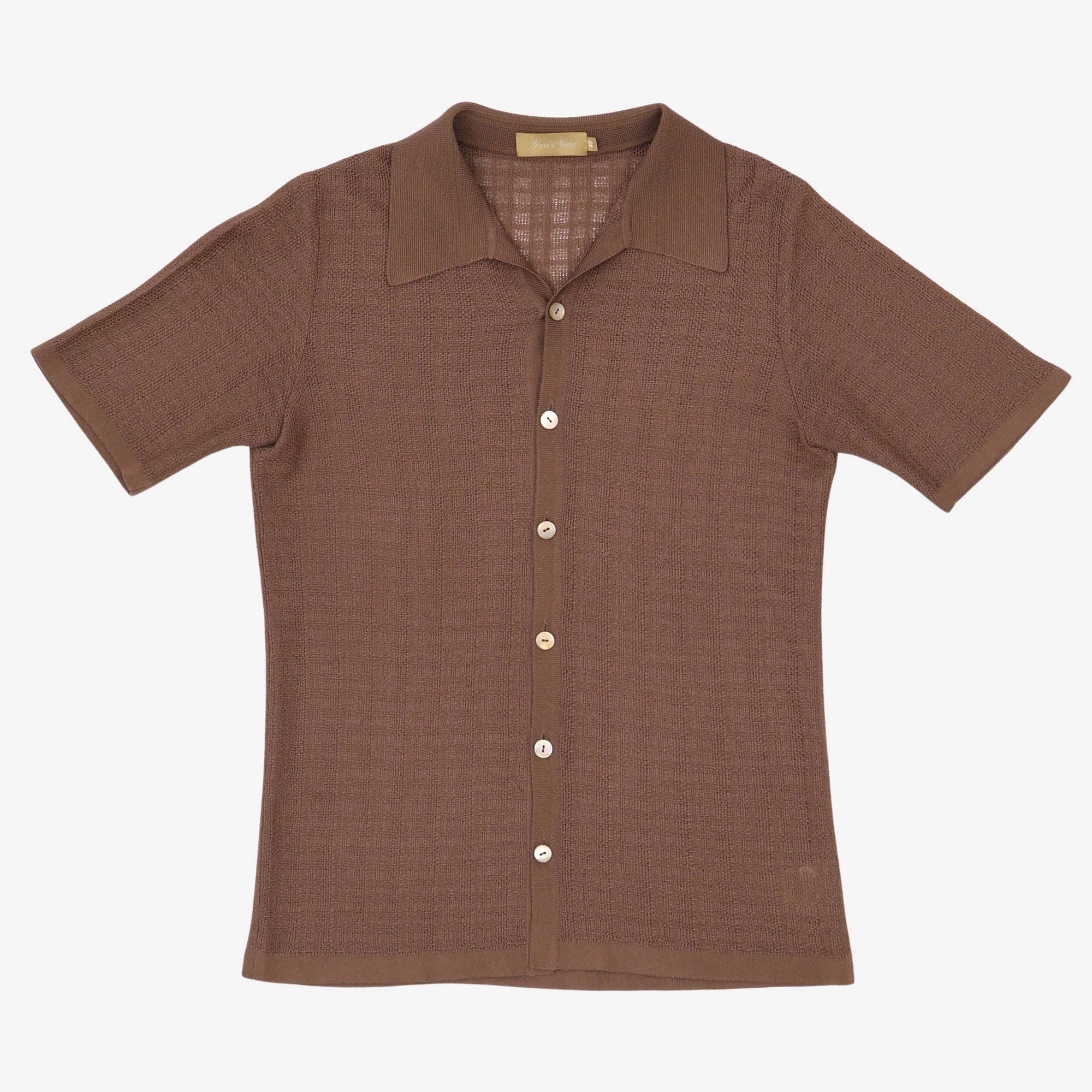 Jacquard Knit Shirt