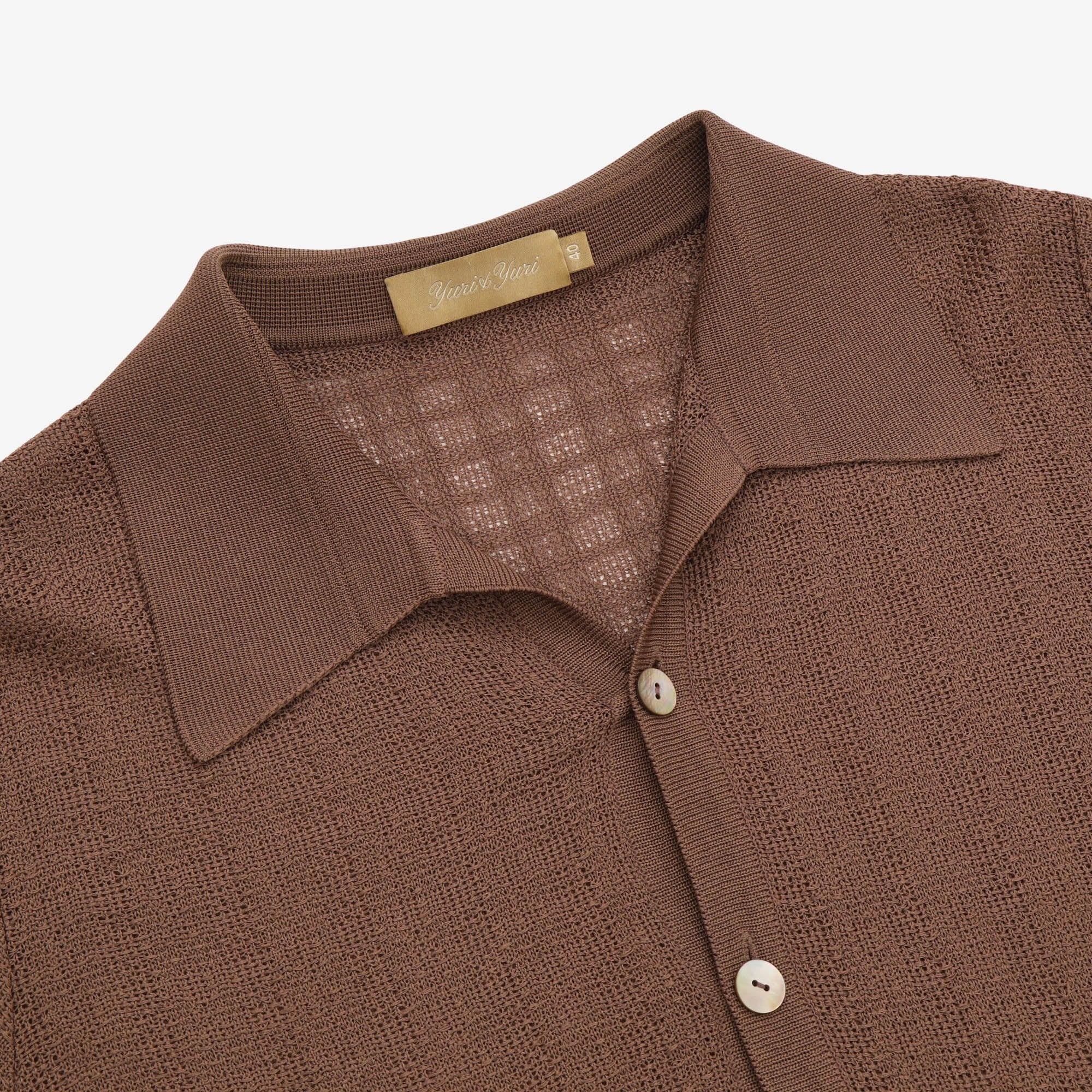 Jacquard Knit Shirt