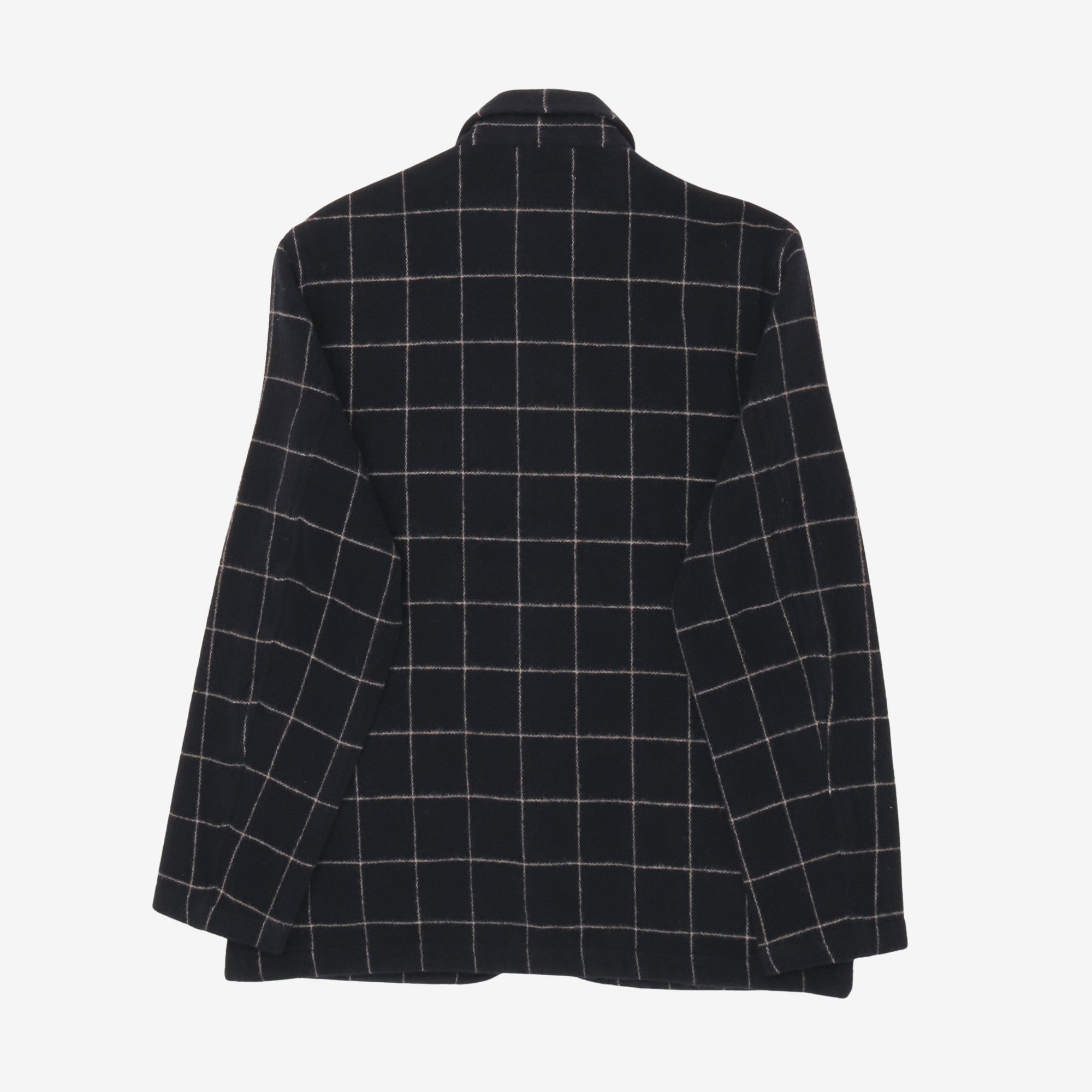 Wool Check Bakers Jacket