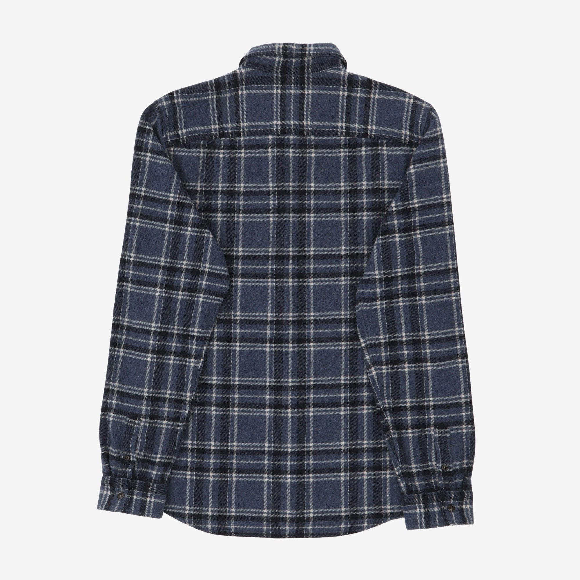 Wool Blend Check Shirt