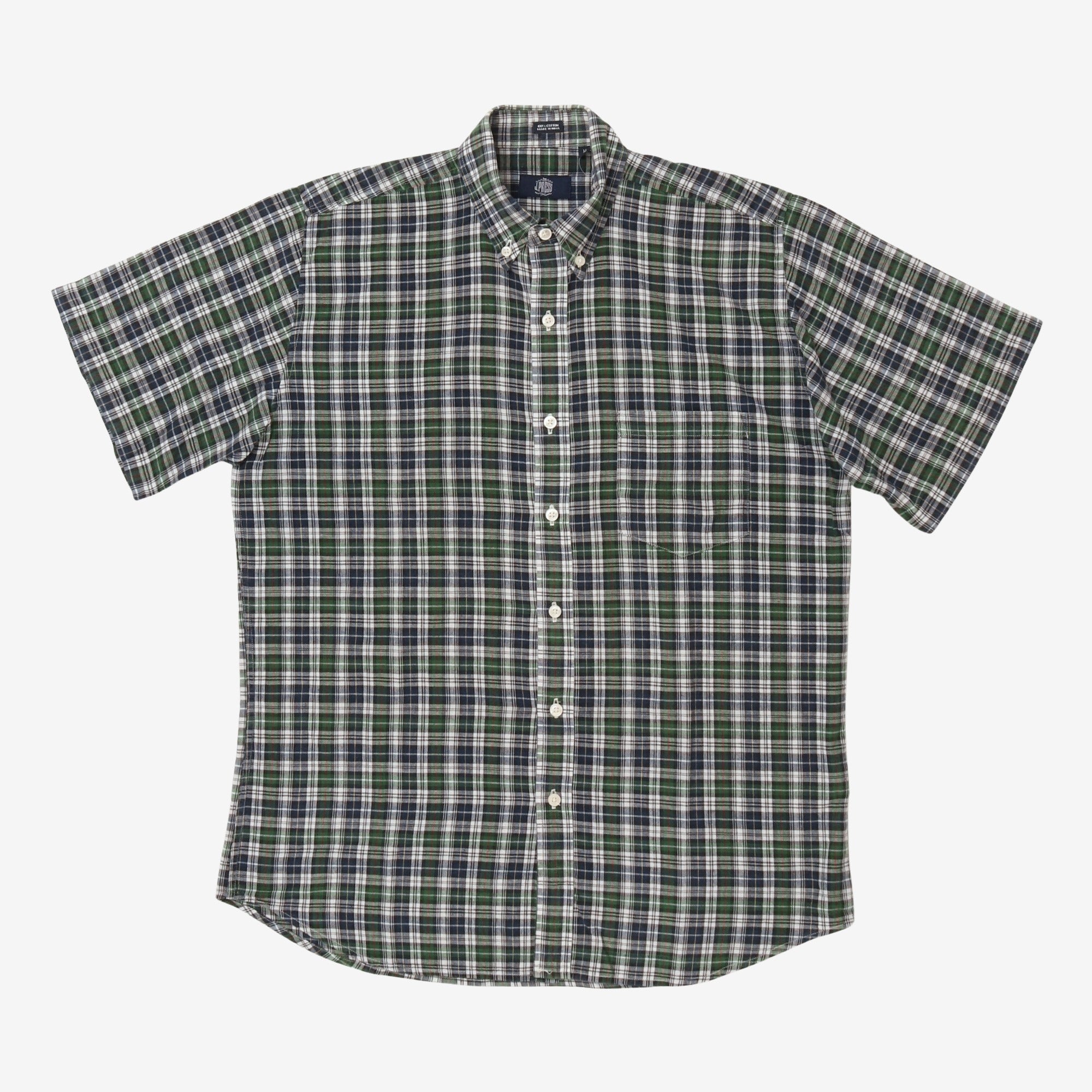 Plaid BD SS Shirt