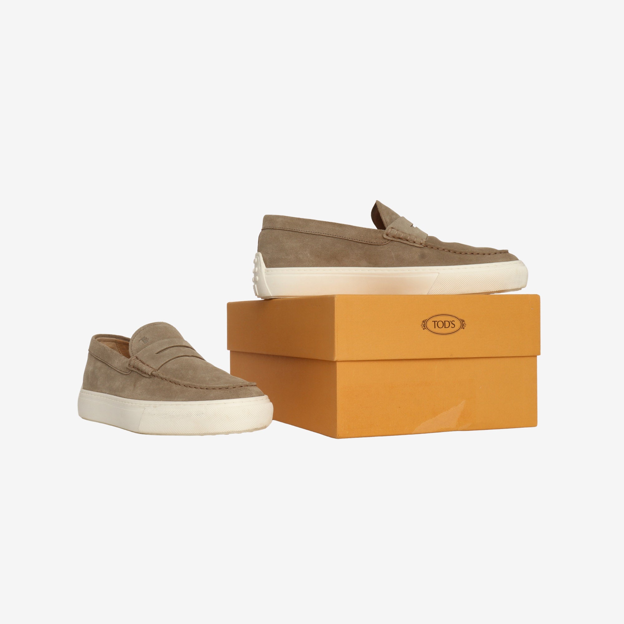 Suede Torba Slip-On Loafers