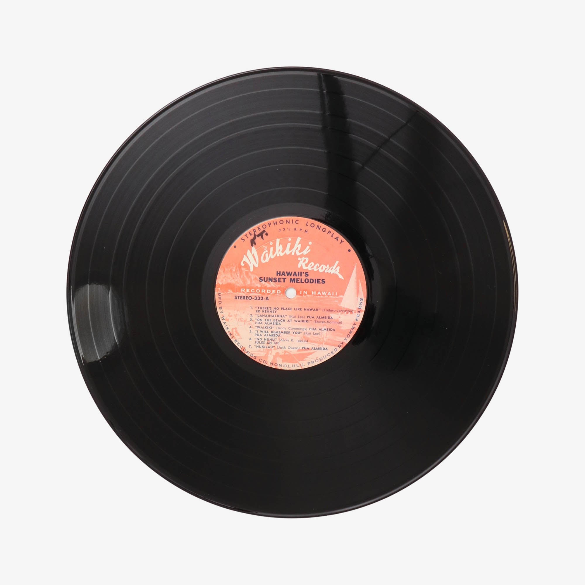 Hawaiis Sunset Melodies Record