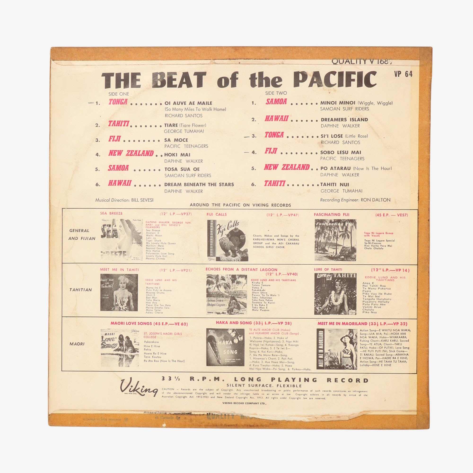 The Beat of the Pacific Record