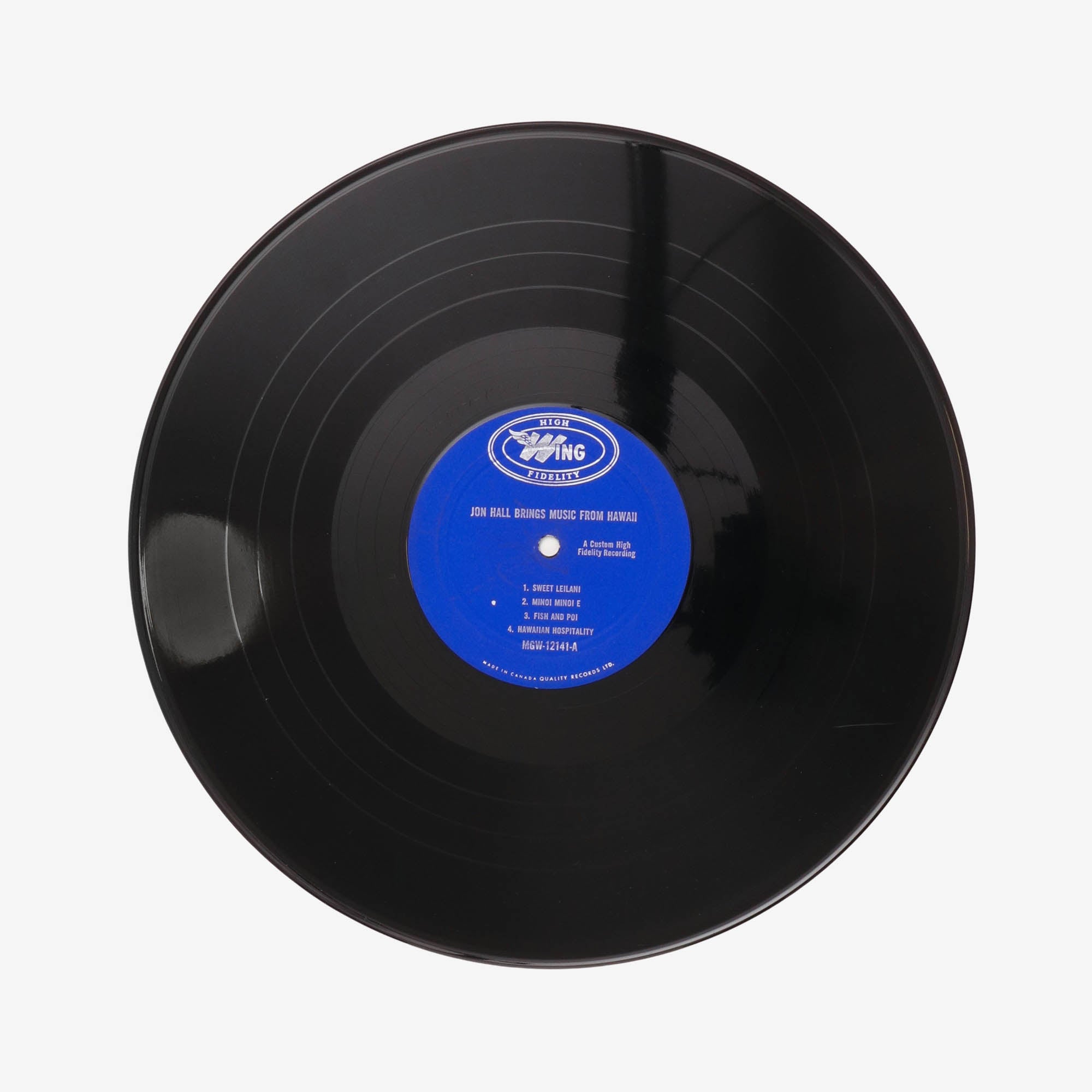 Jon Hall Music from Hawaii Record