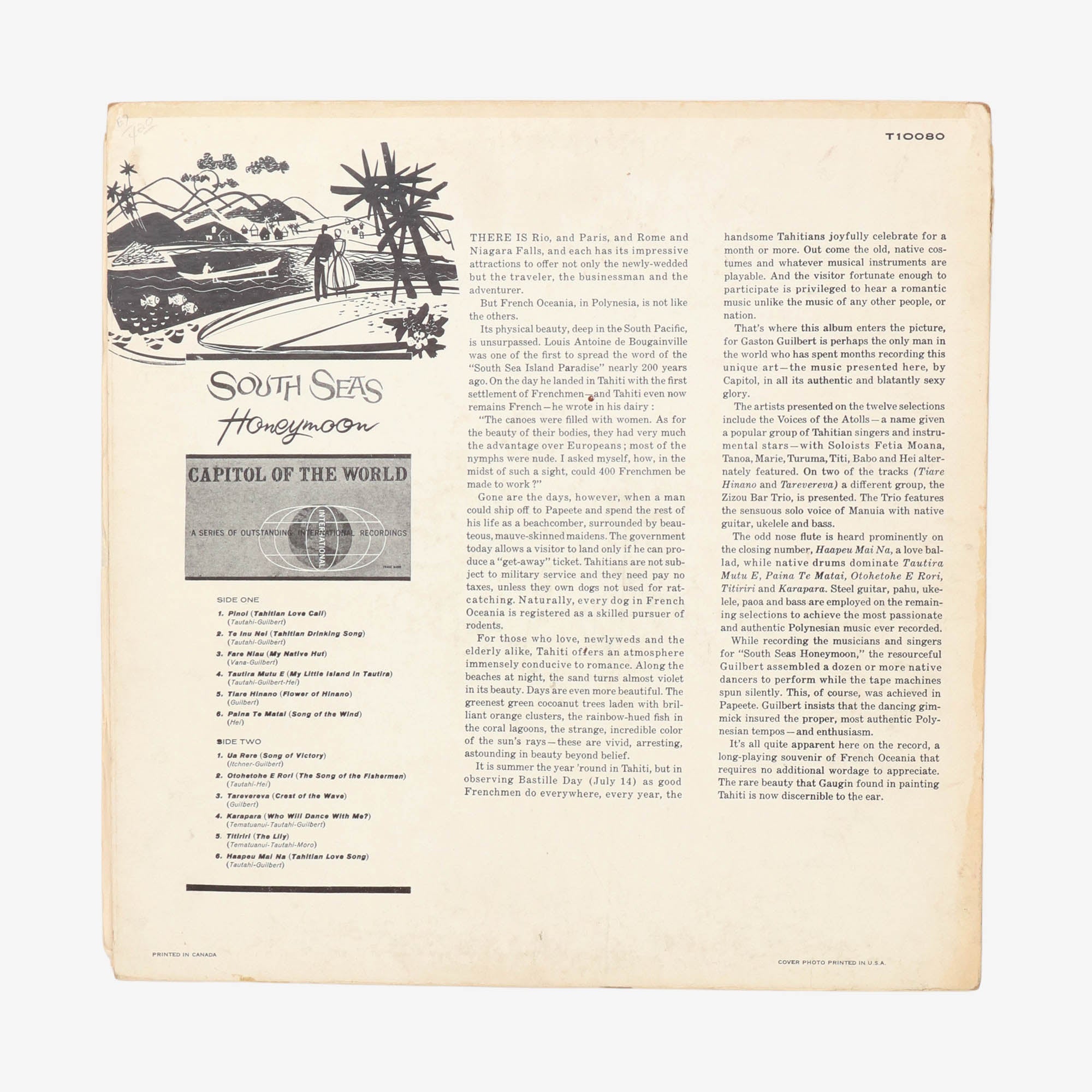 South Seats Honeymoon Record