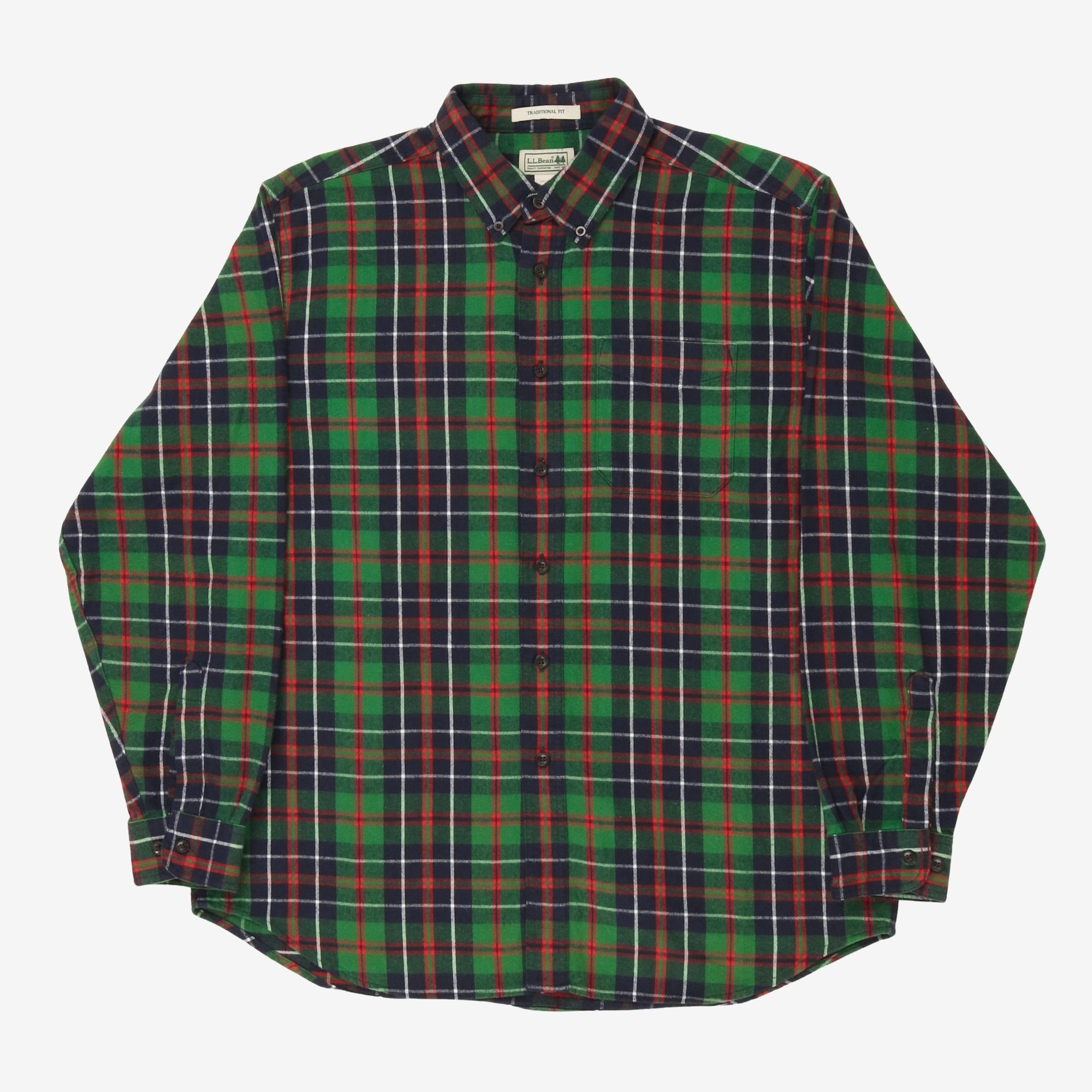 Vintage Plaid Flannel BD Shirt