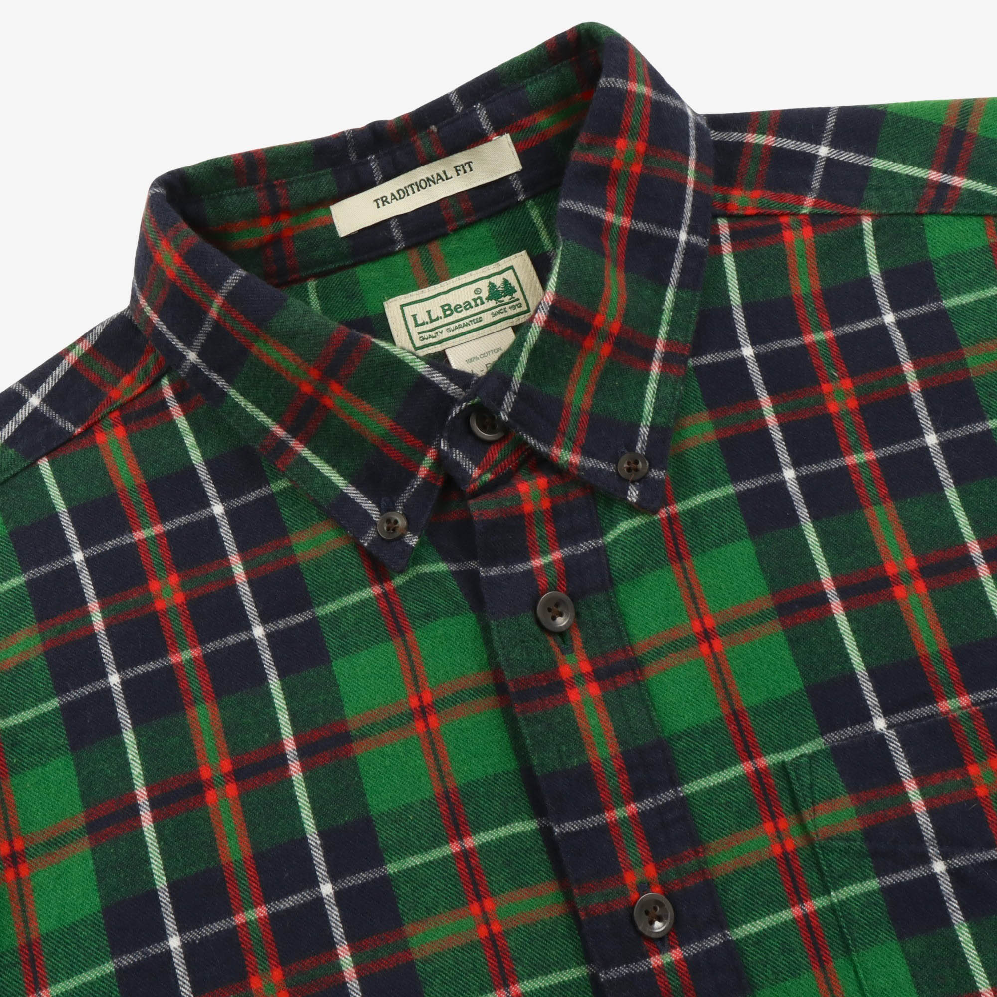 Vintage Plaid Flannel BD Shirt