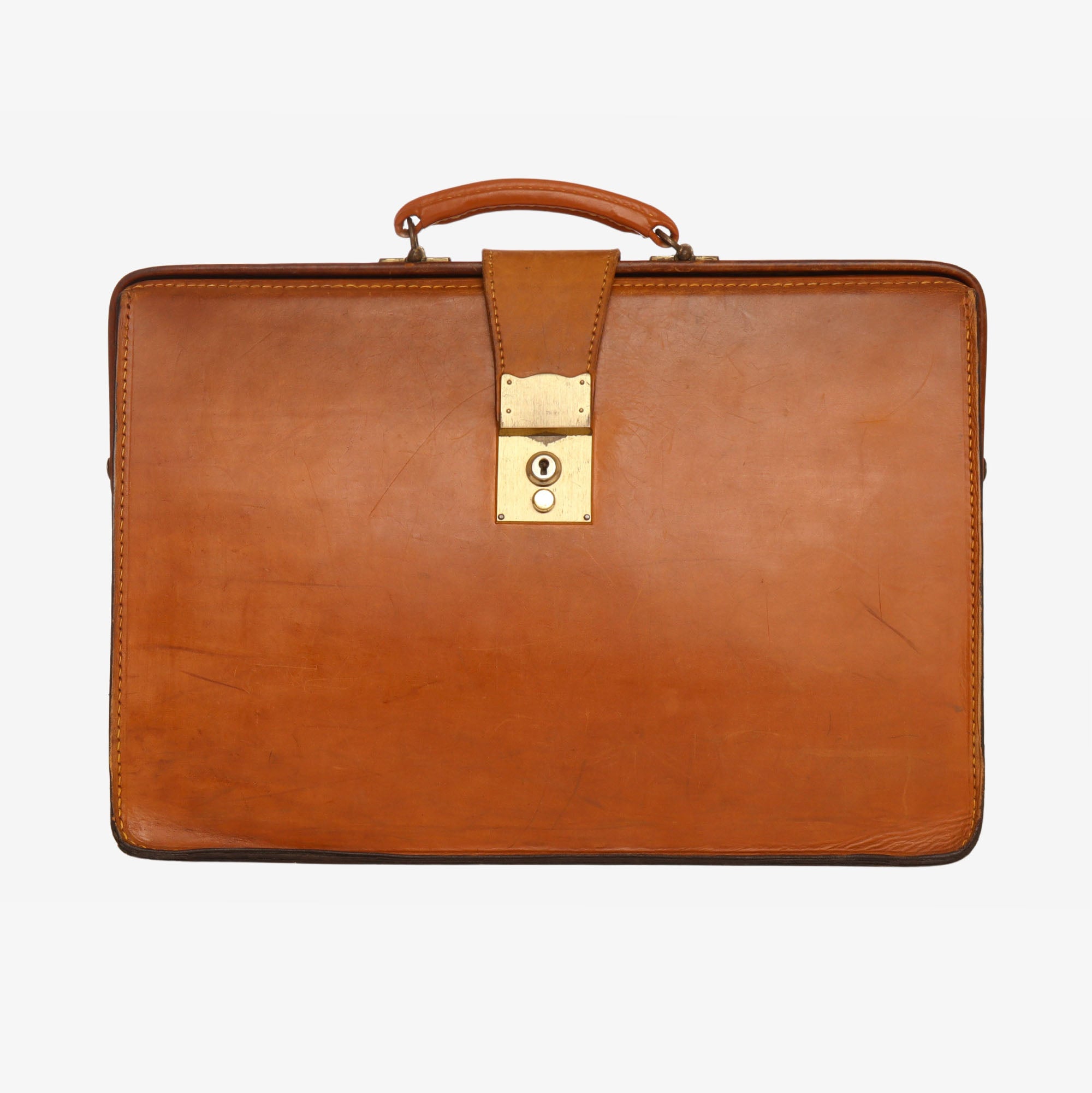 Papworth Bridle Leather Briefcase
