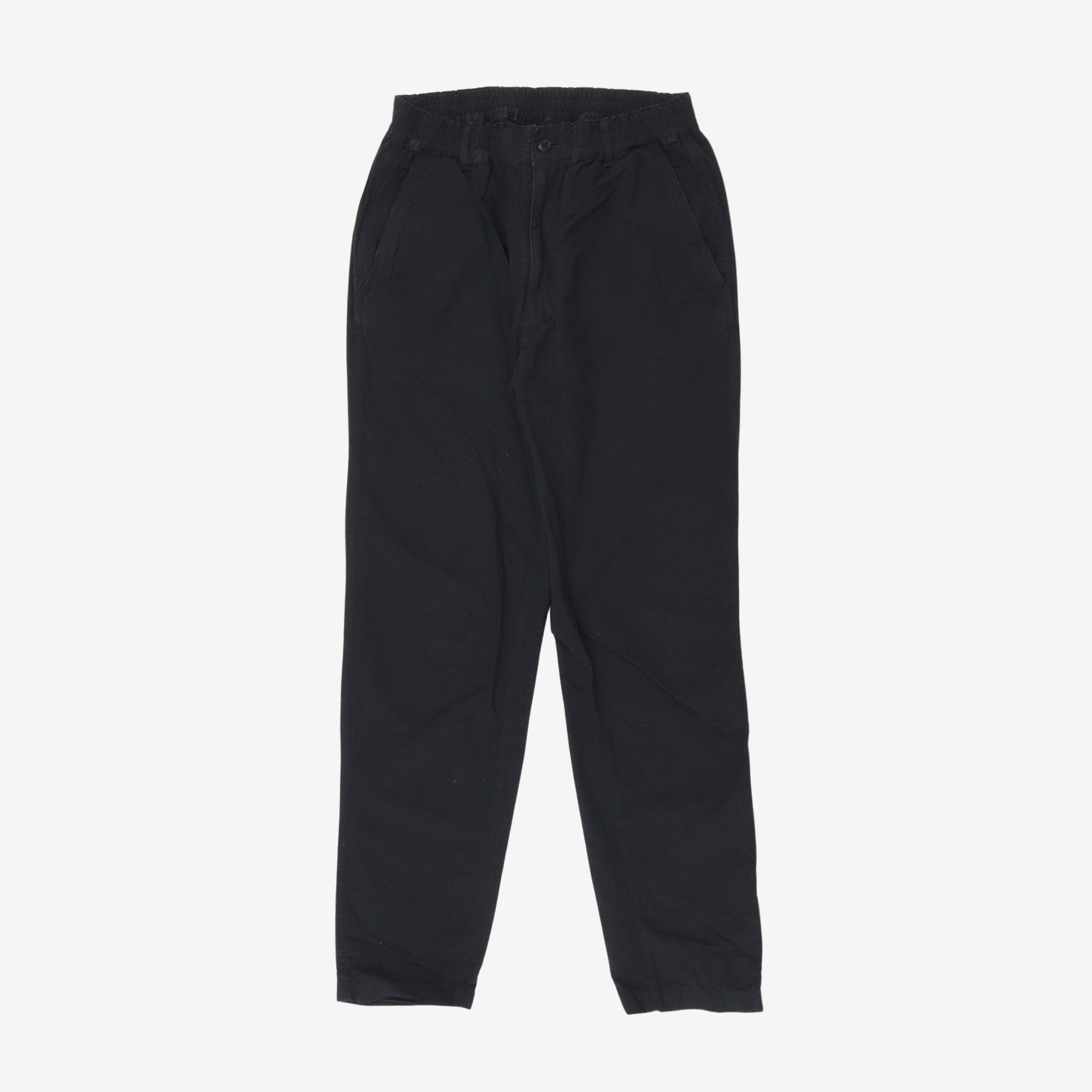 Relaxed Fit Cotton Blend Chinos