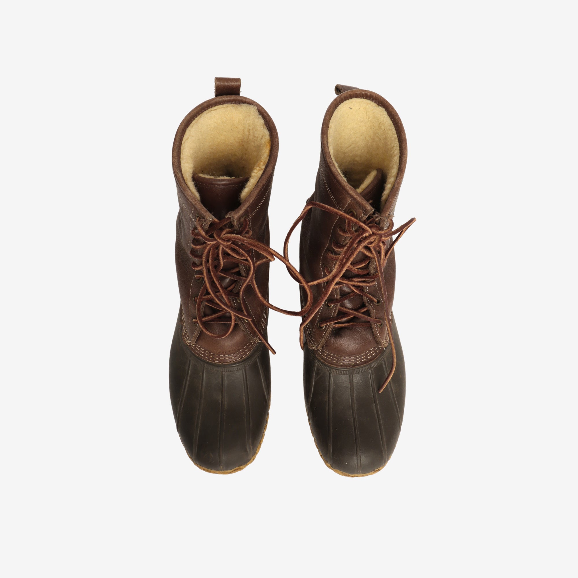 Shearling Lined 10" Duck Boots