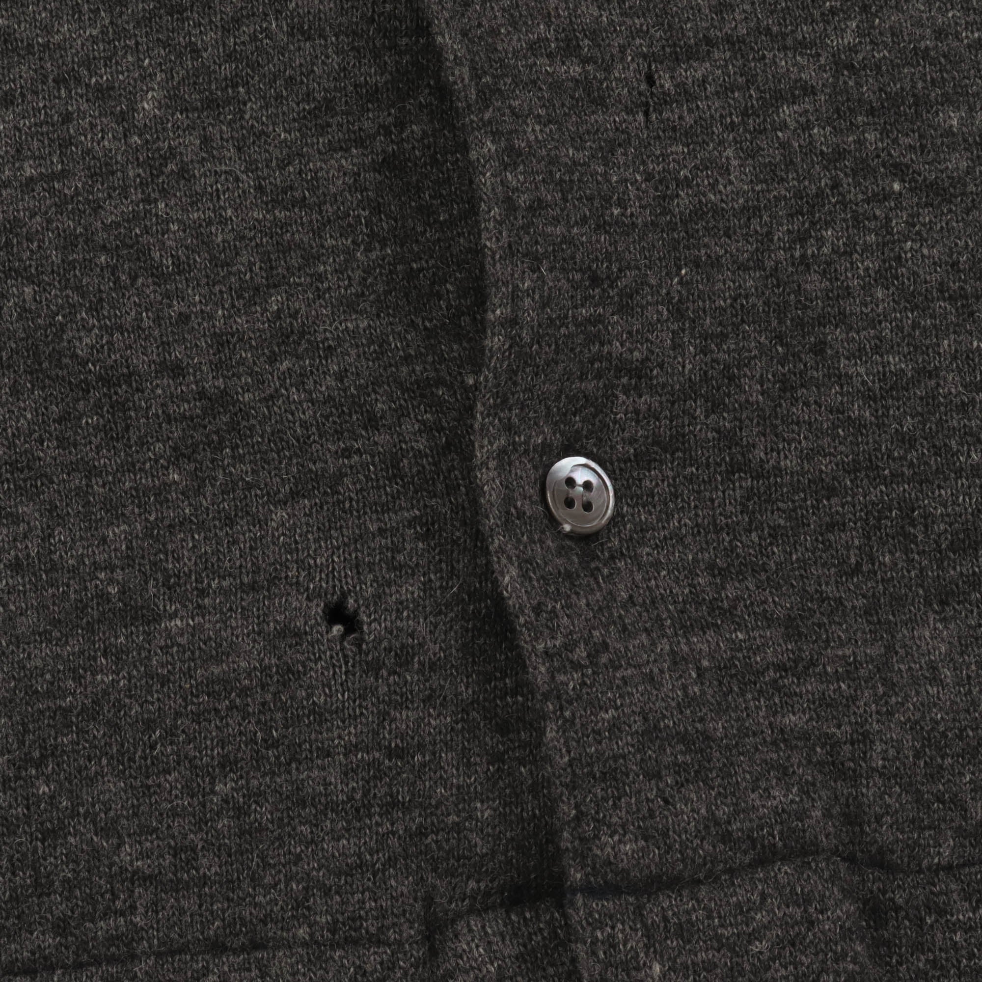 Wool Blend Knit Shirt