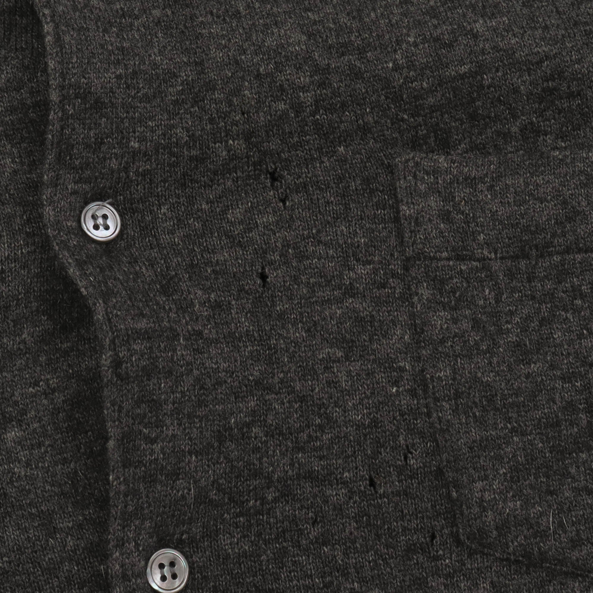 Wool Blend Knit Shirt