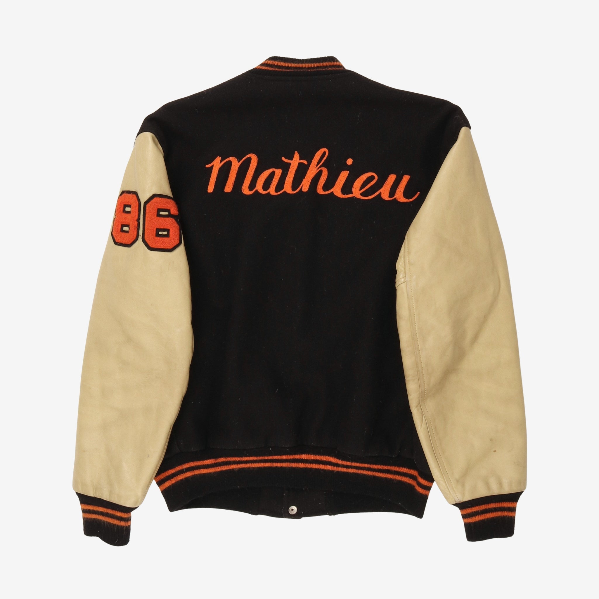 Golden Threads Varsity Jacket