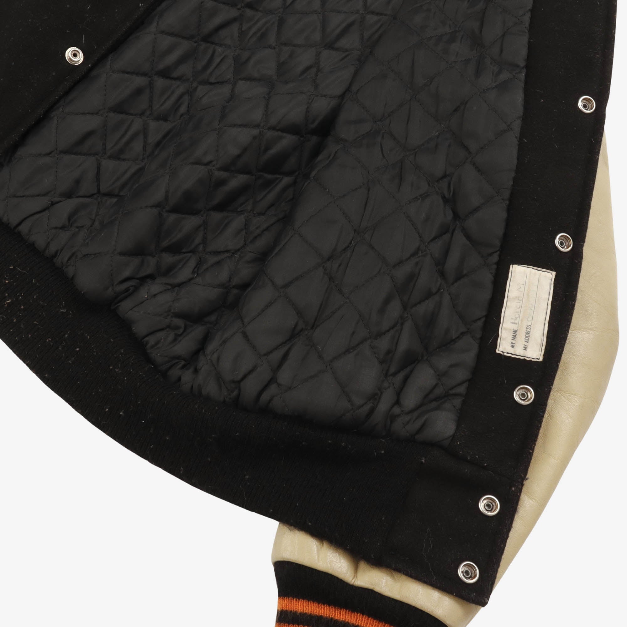 Golden Threads Varsity Jacket