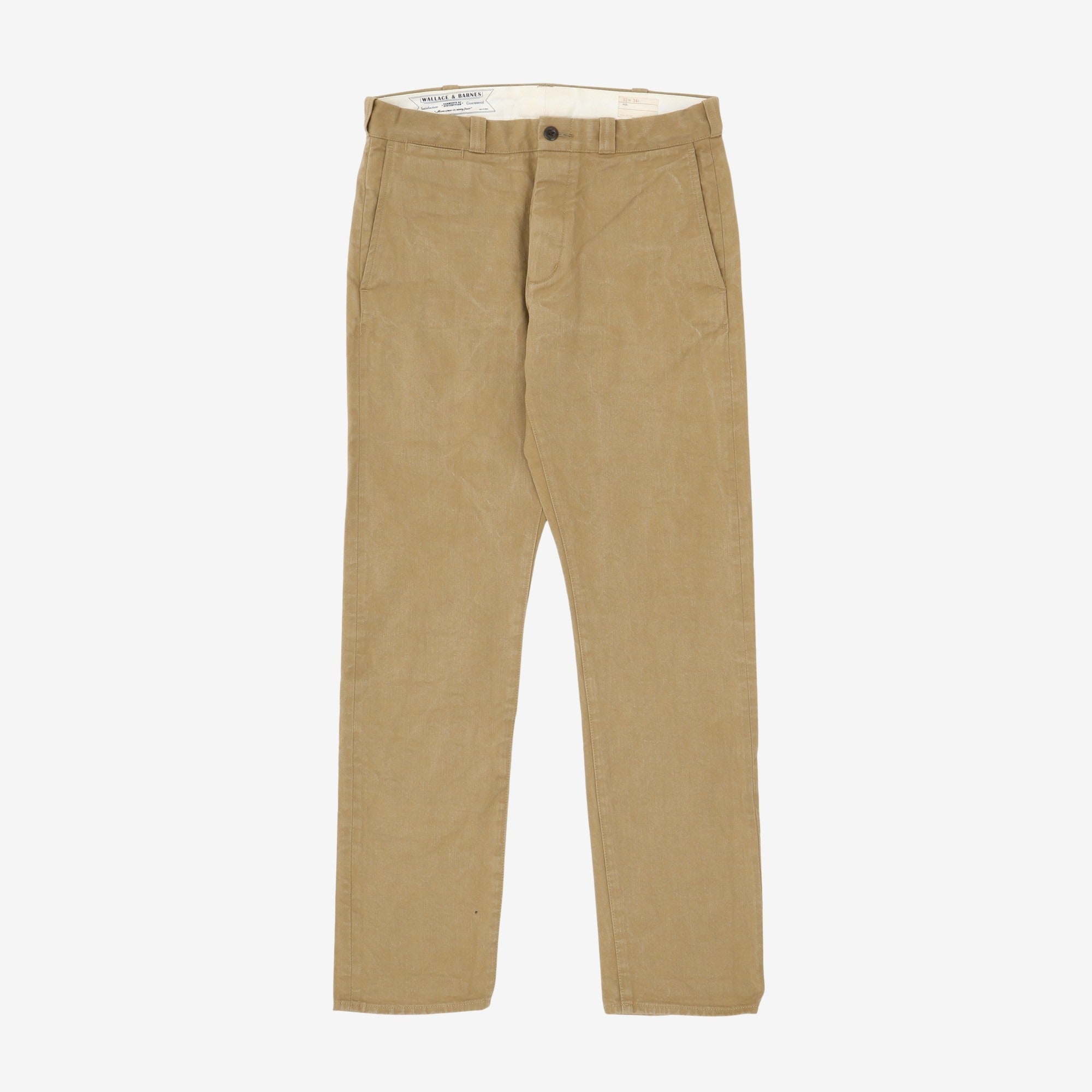 11.5oz Selvedge Slim Chino (33W X 32.5L)