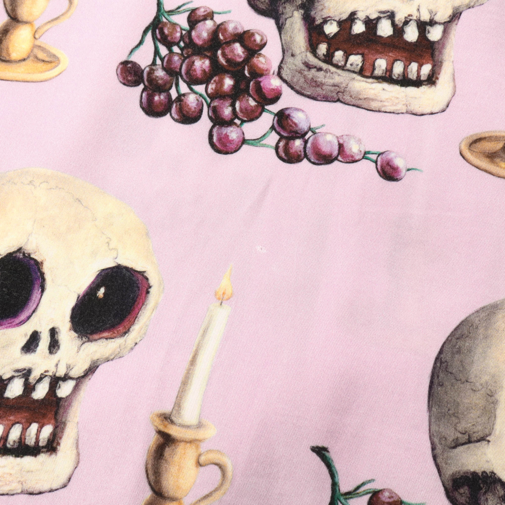 Skeleton Head Print Shirt