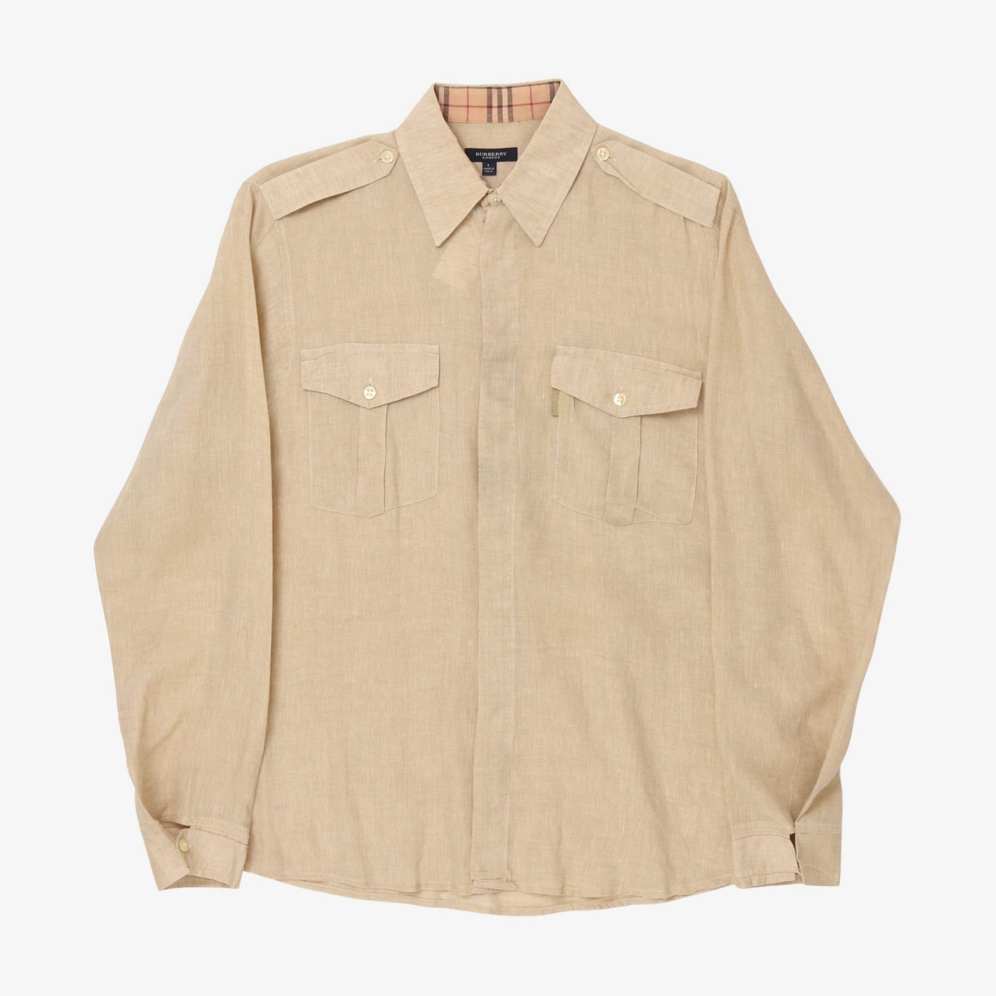 Military Linen Shirt