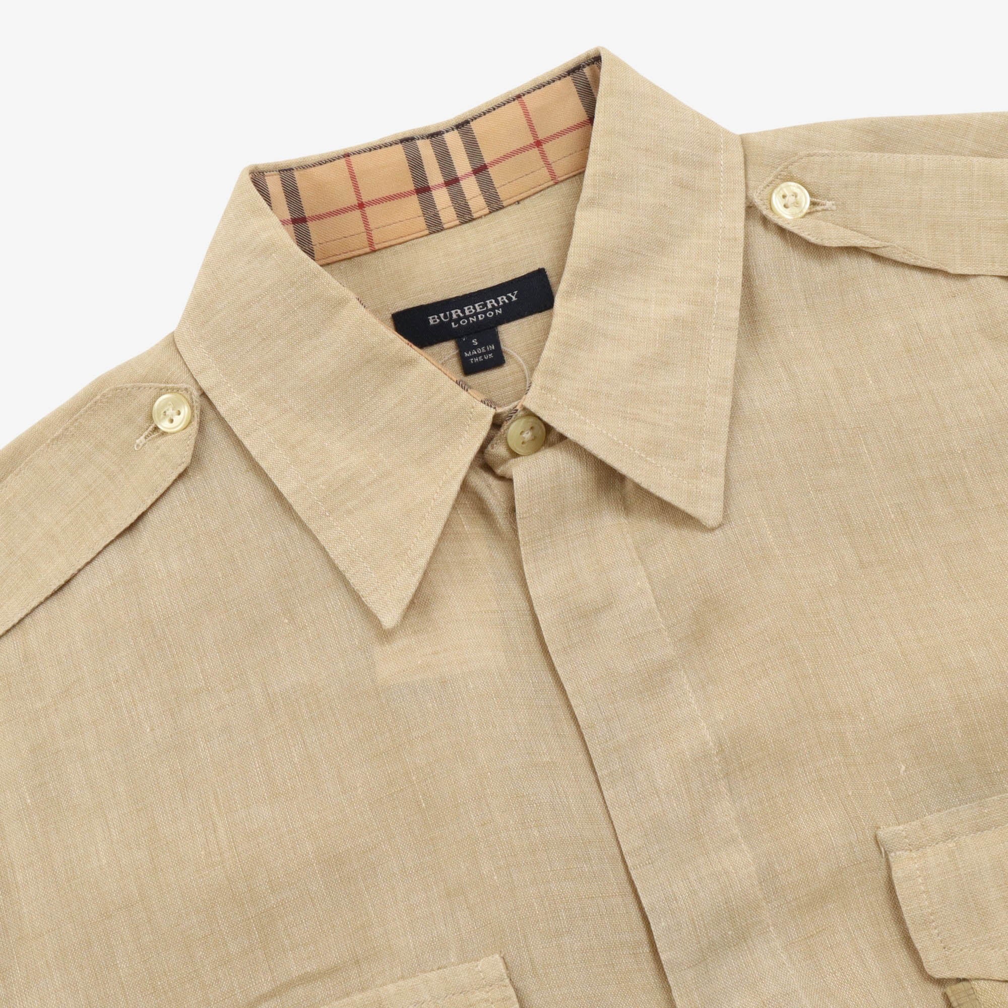 Military Linen Shirt