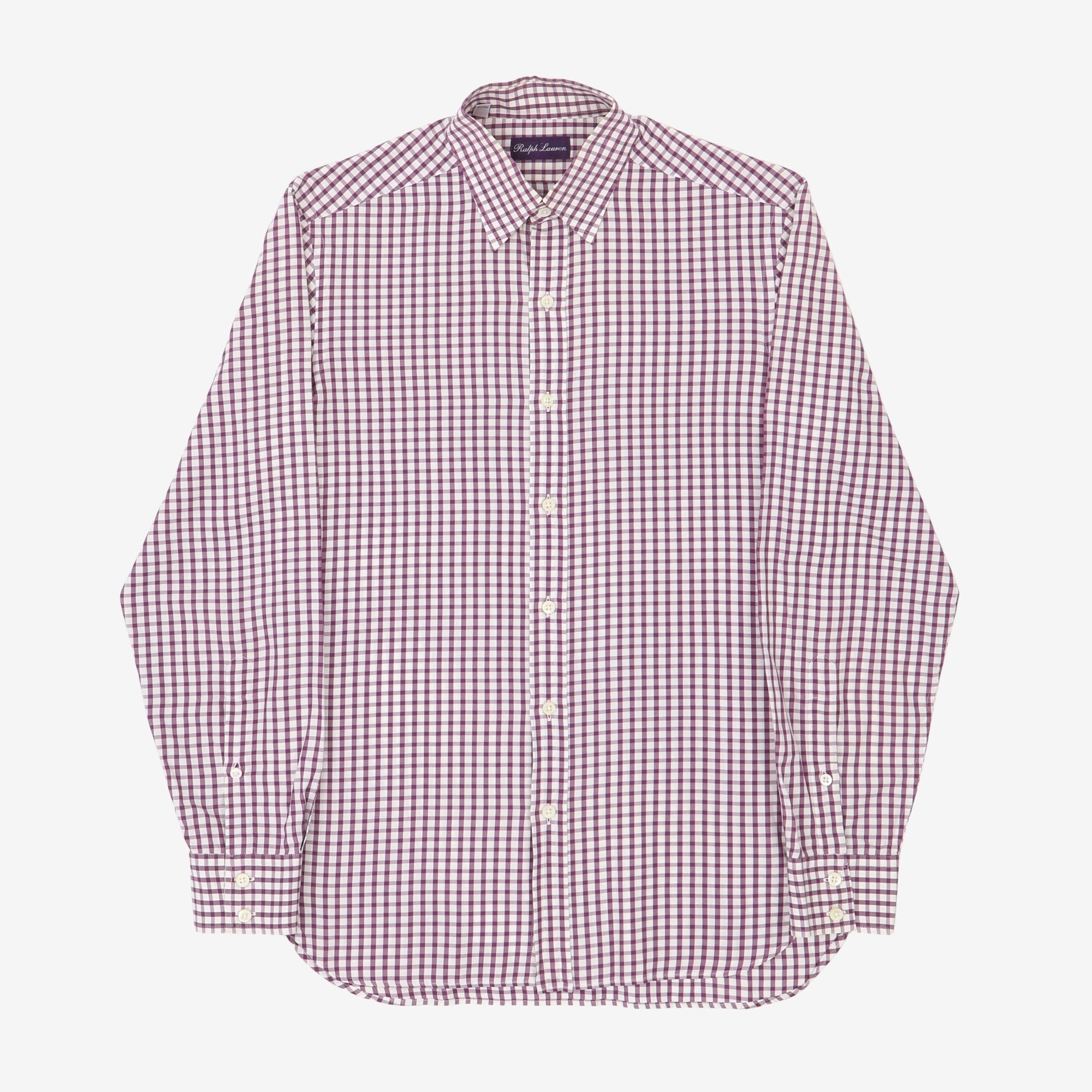 Purple Label Check Shirt