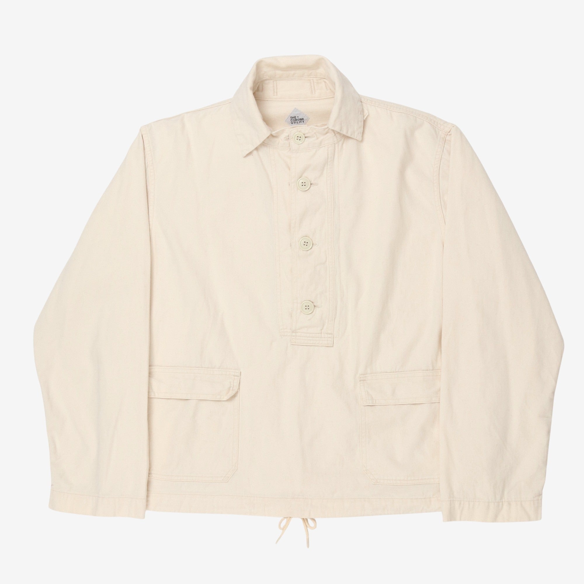 Two Pocket Pullover Overshirt