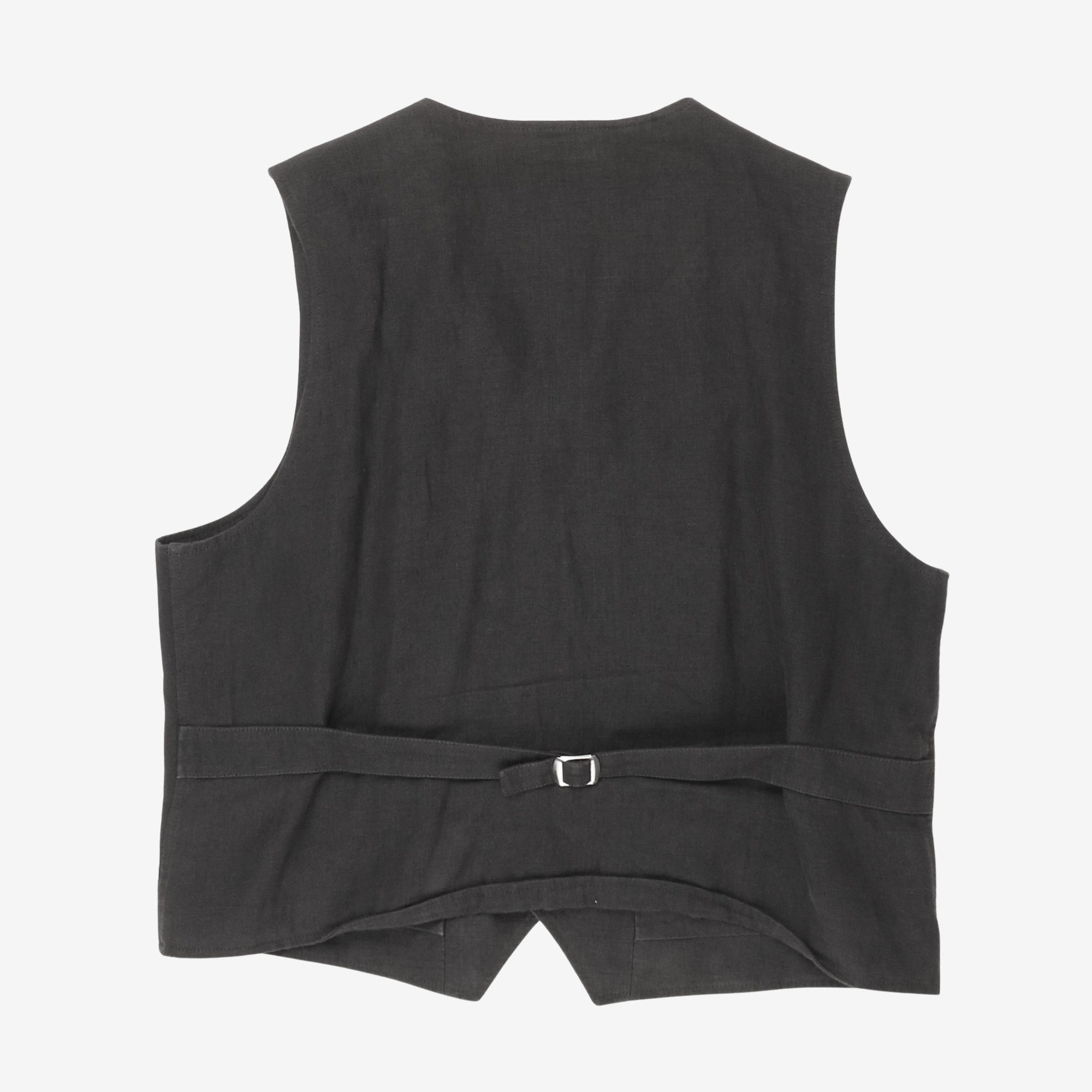 Four Pocket Linen Waistcoat